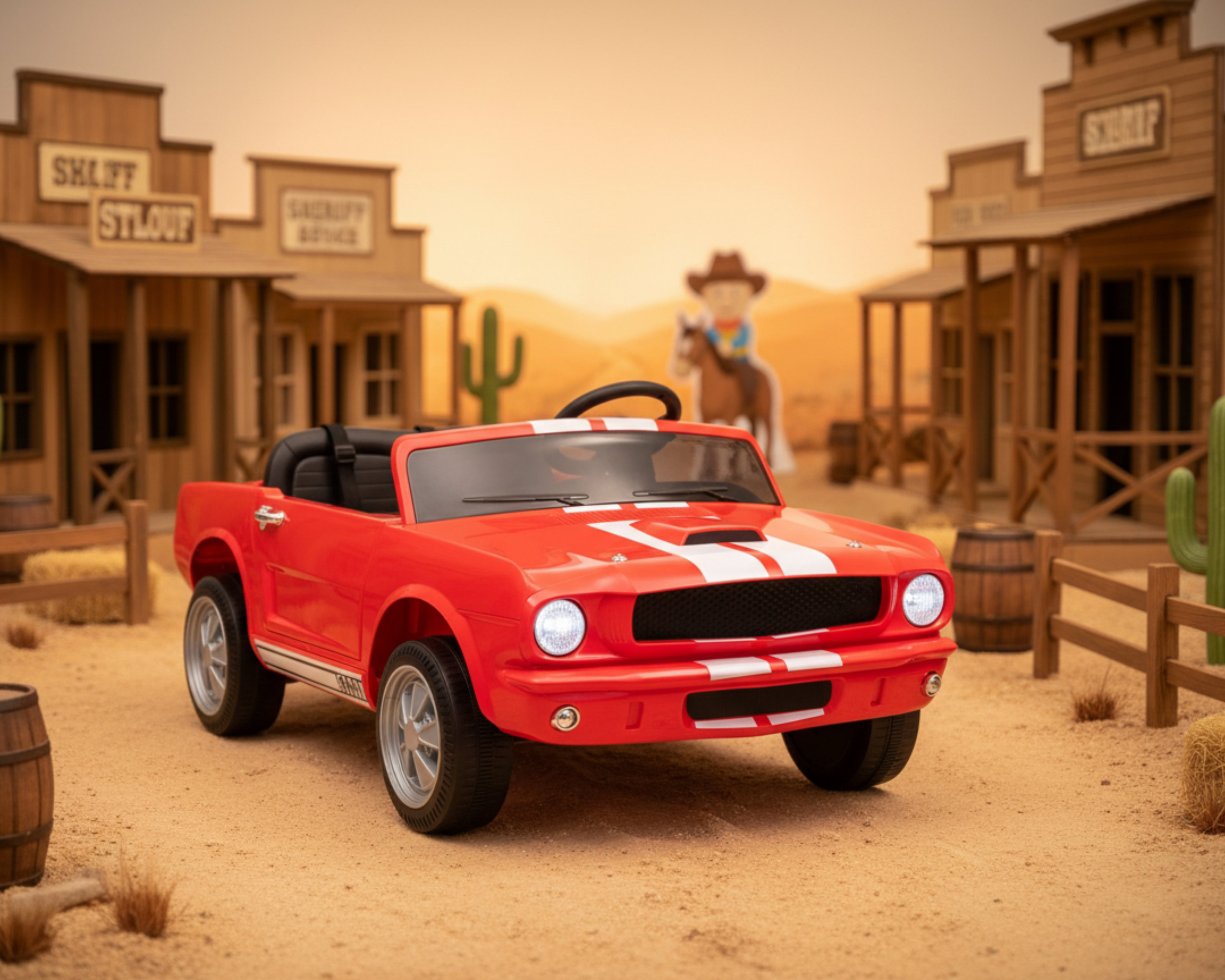 Foto 6 | Foto 6 | Montable Eléctrico Shelby GT350 Rojo