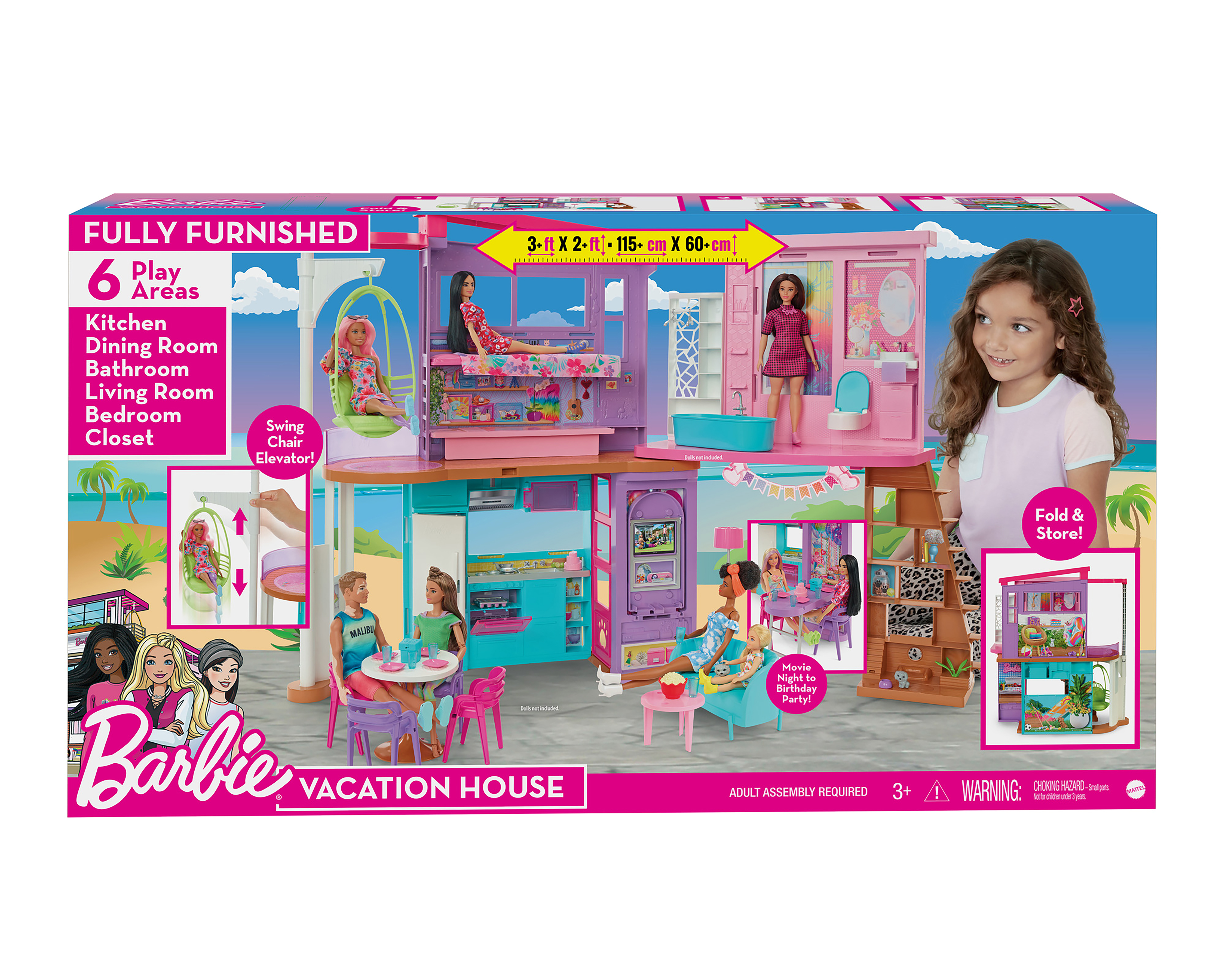 Foto 4 | Foto 4 | Casa de Muñecas Barbie Malibú