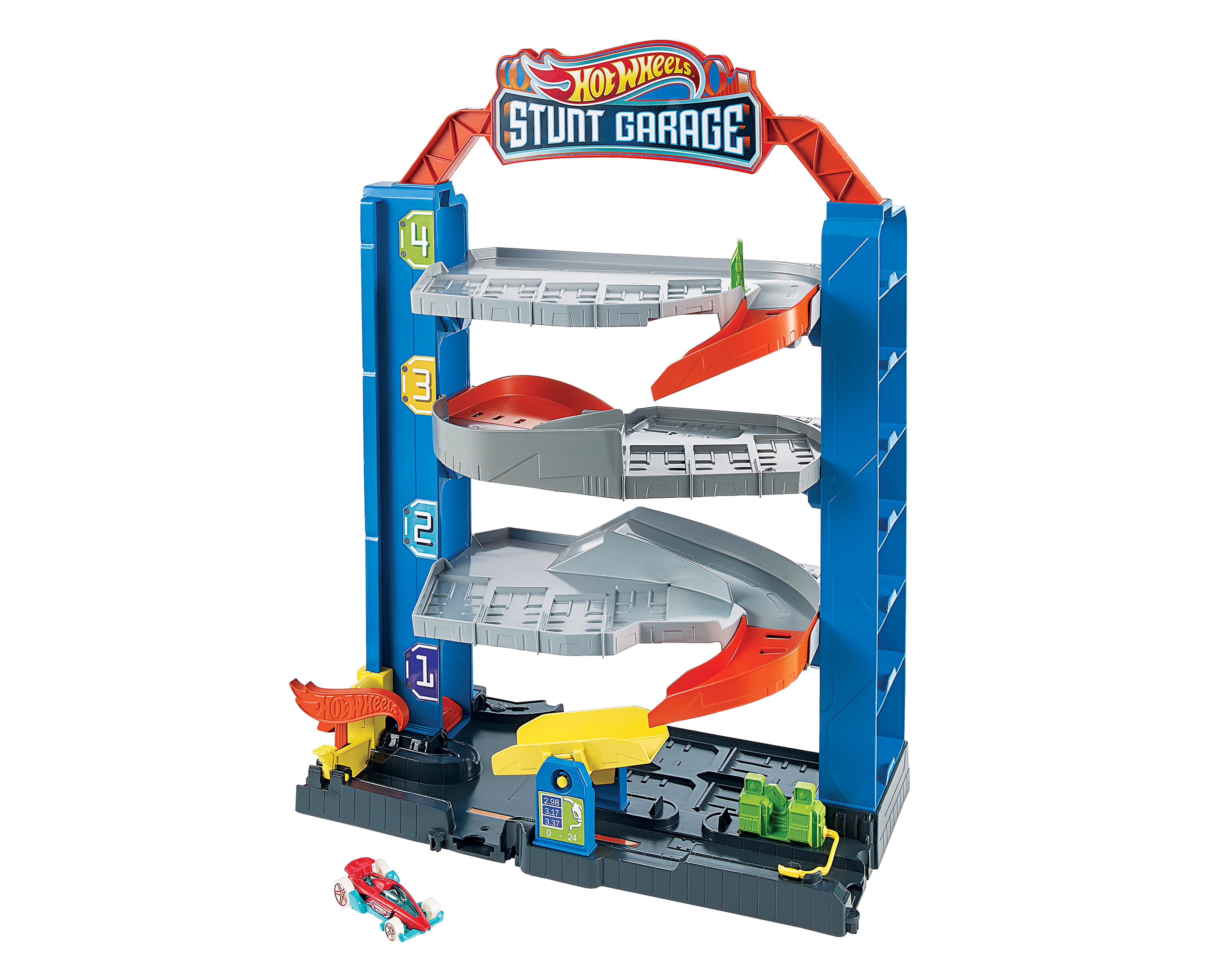 Pista de Carreras Hot Wheels Garage Extremo