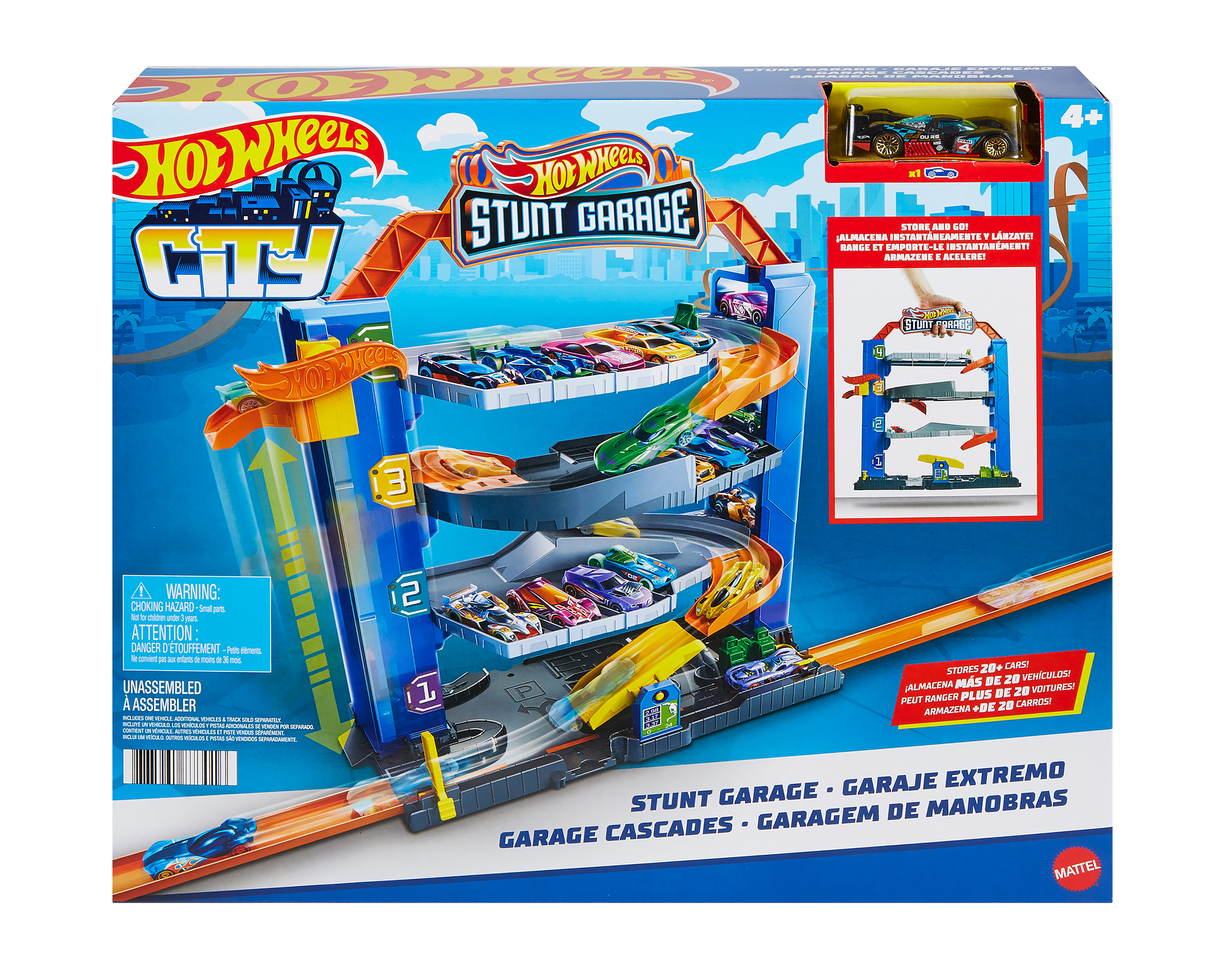 Foto 4 | Foto 4 | Pista de Carreras Hot Wheels Garage Extremo