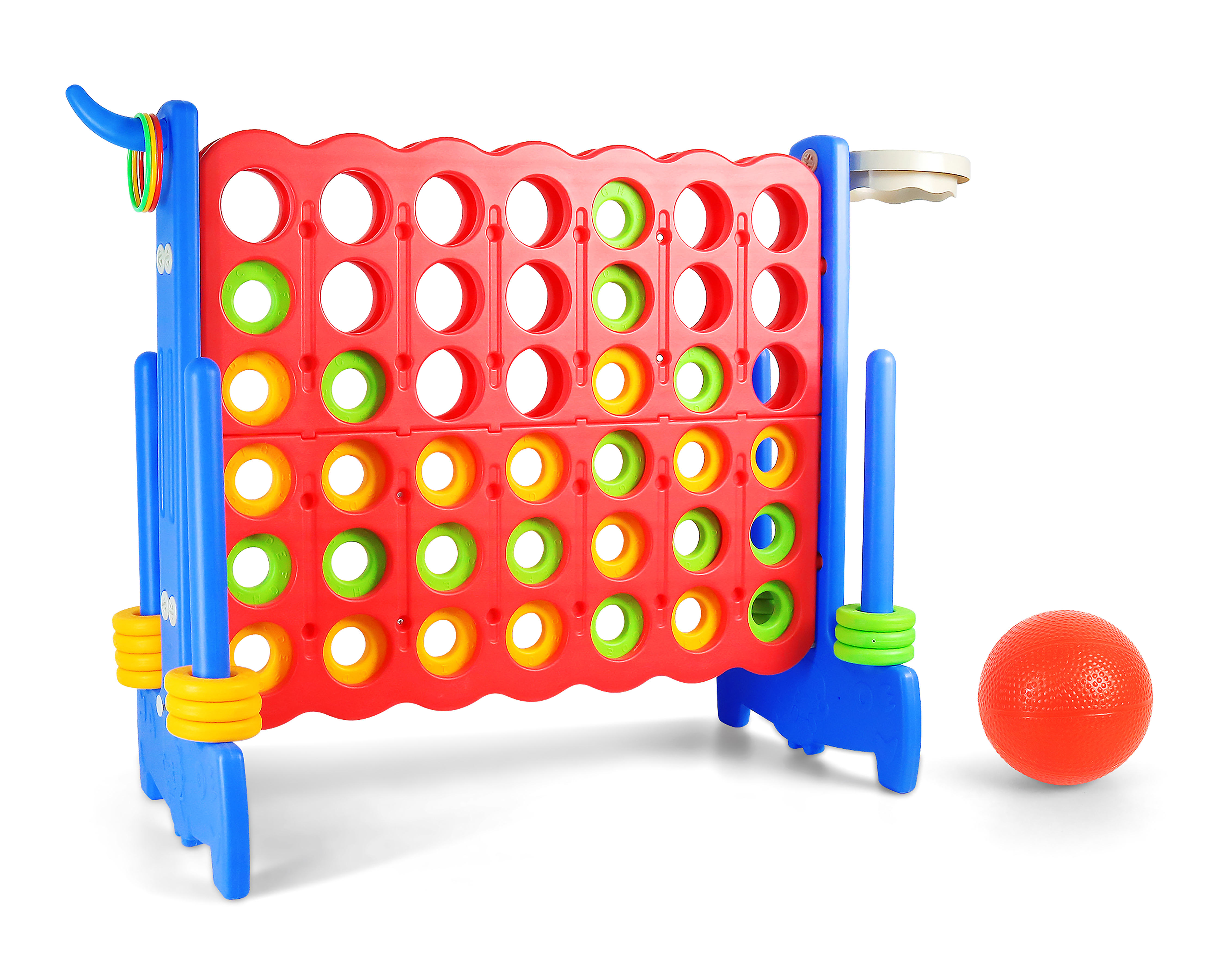Juego Conecta 3 en 1 Systech 4 XML Rojo