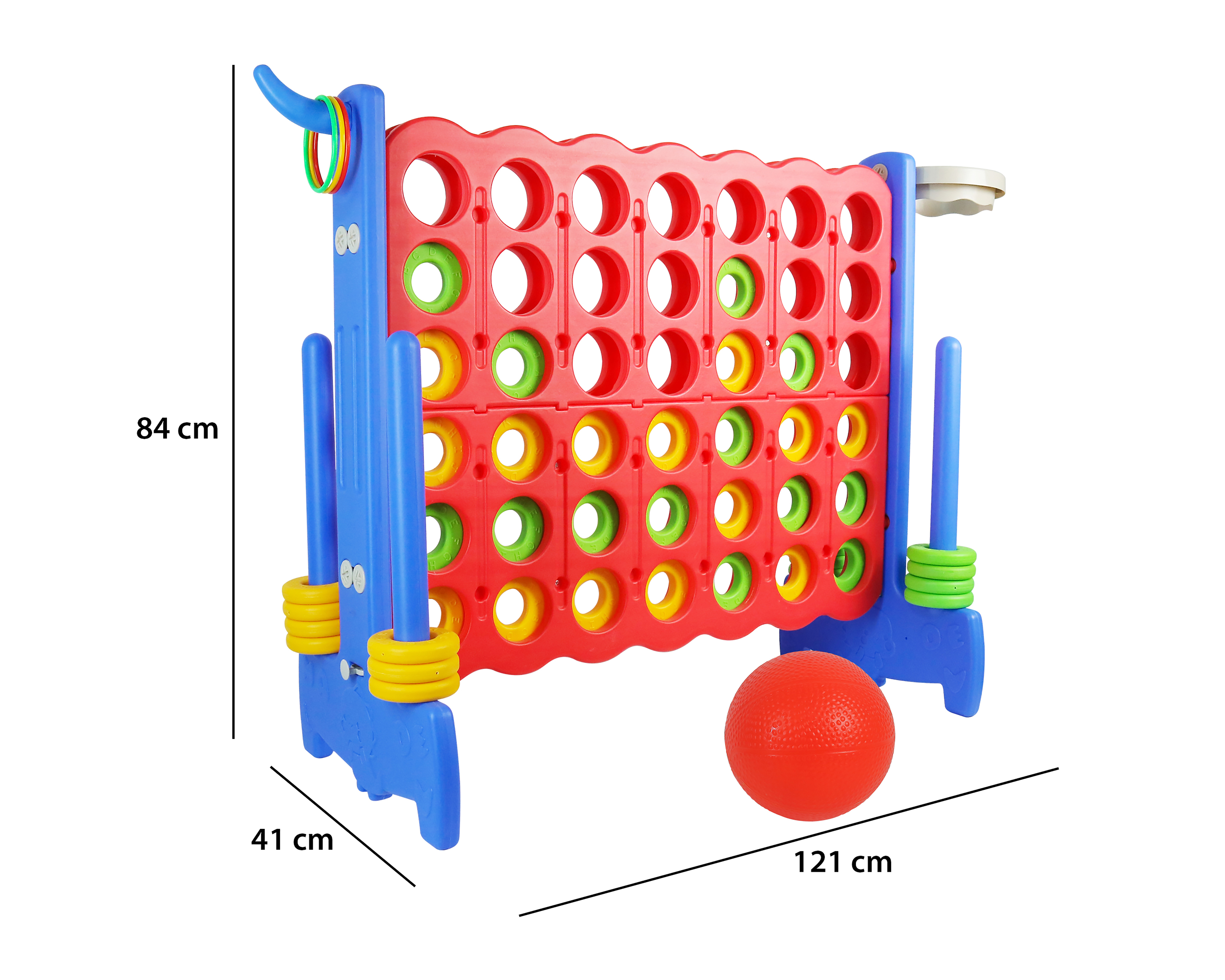 Foto 6 pulgar | Foto 5 | Juego Conecta 3 en 1 Systech 4 XML Rojo