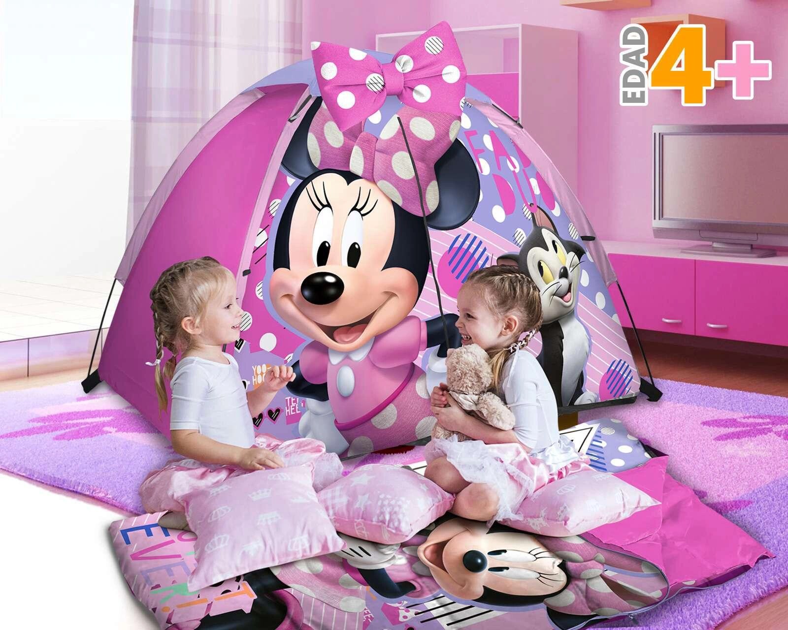 Foto 3 pulgar | Foto 2 | Casa de Campaña y Bolsa para Dormir Minnie Mouse