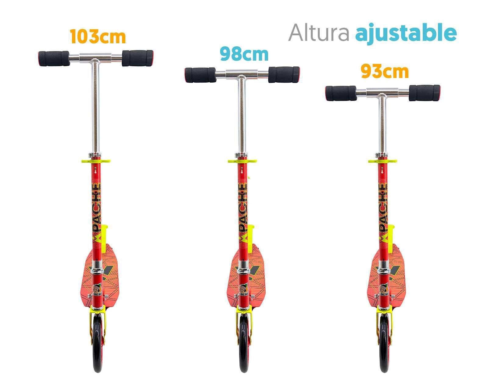 Foto 4 pulgar | Foto 3 | Scooter Apache Wide Plegable