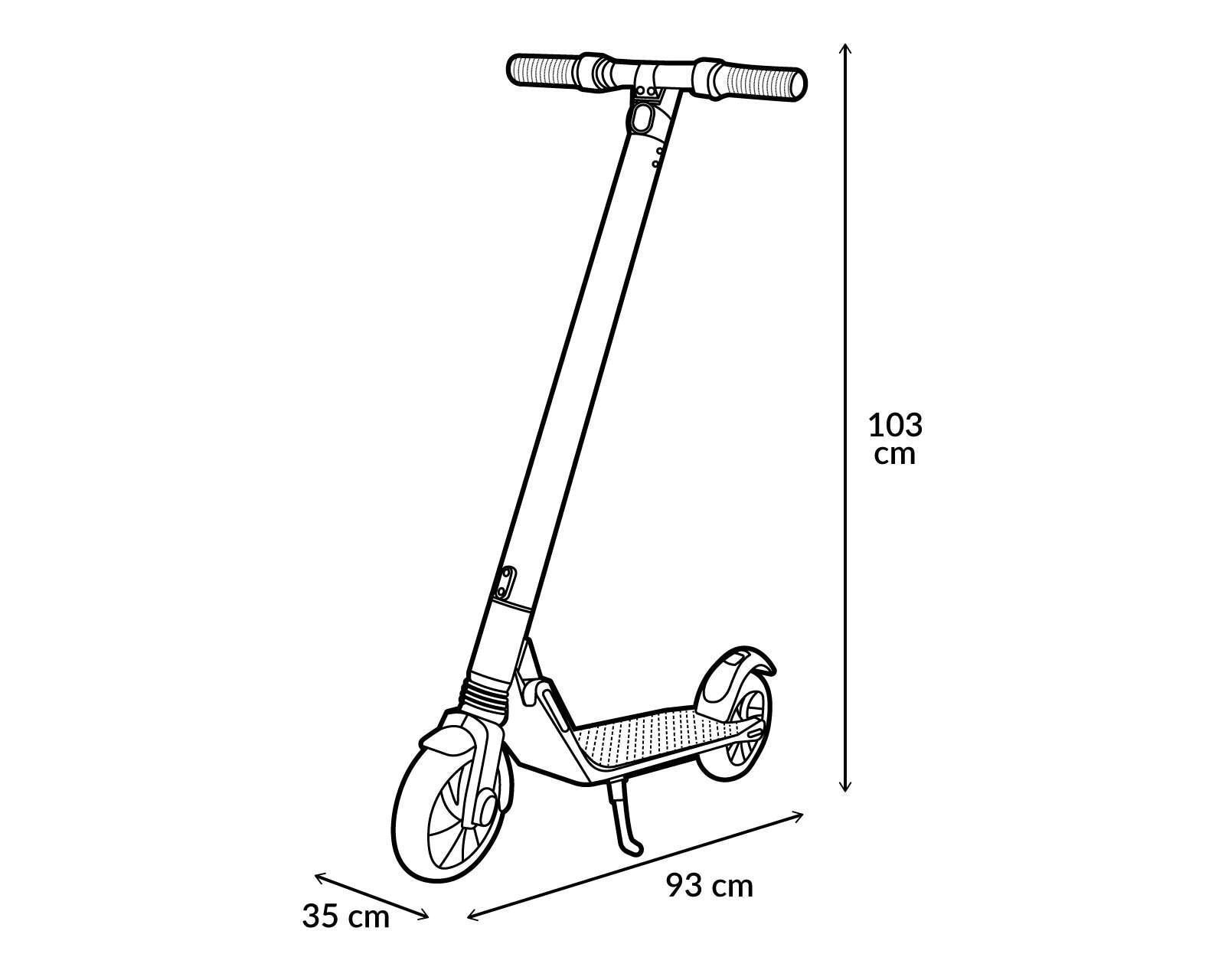 Foto 7 pulgar | Foto 6 | Scooter Apache Wide Plegable