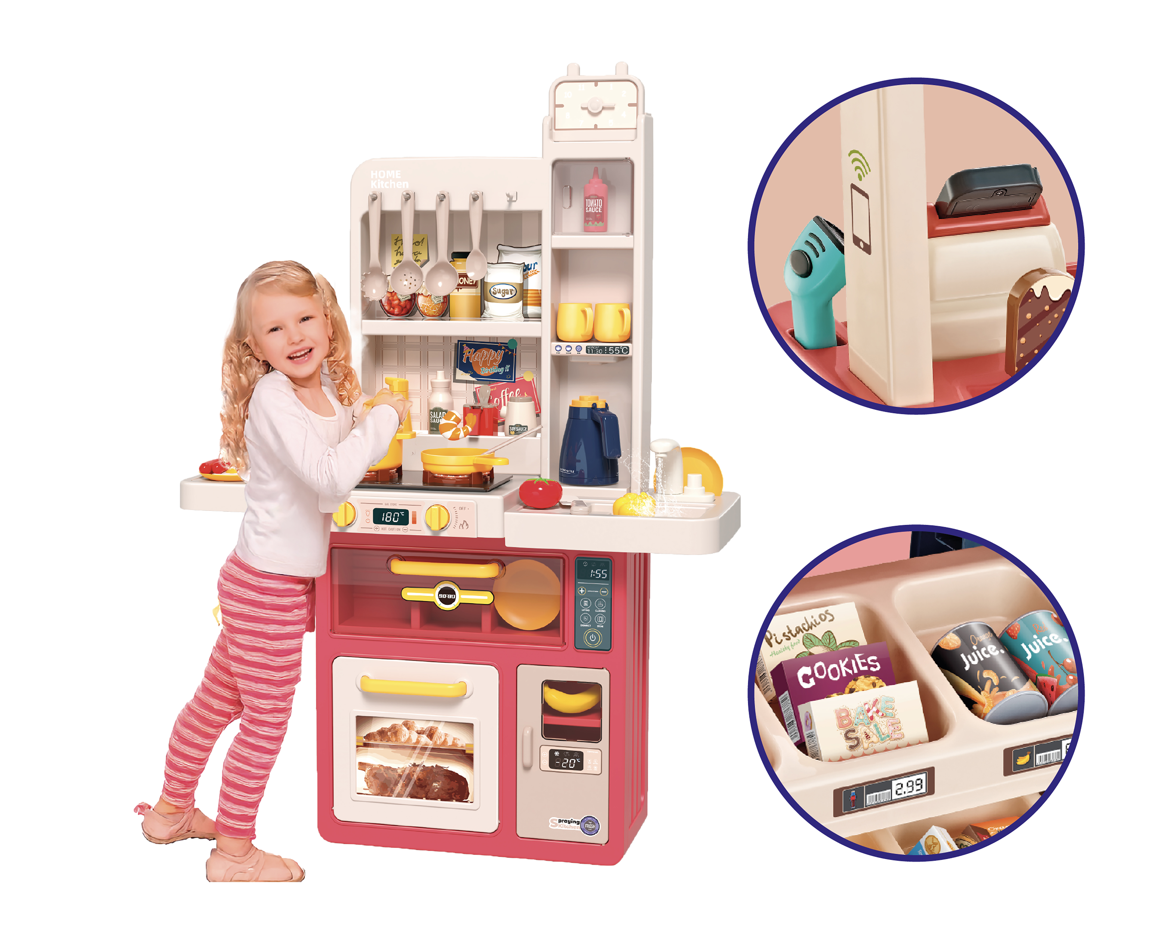 Foto 4 pulgar | Foto 3 | Juego de Cocina y Supermercado Funzone con Accesorios