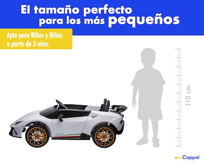 Foto 5 | Foto 5 | Montable Eléctrico Lamborghini Huracán Blanco