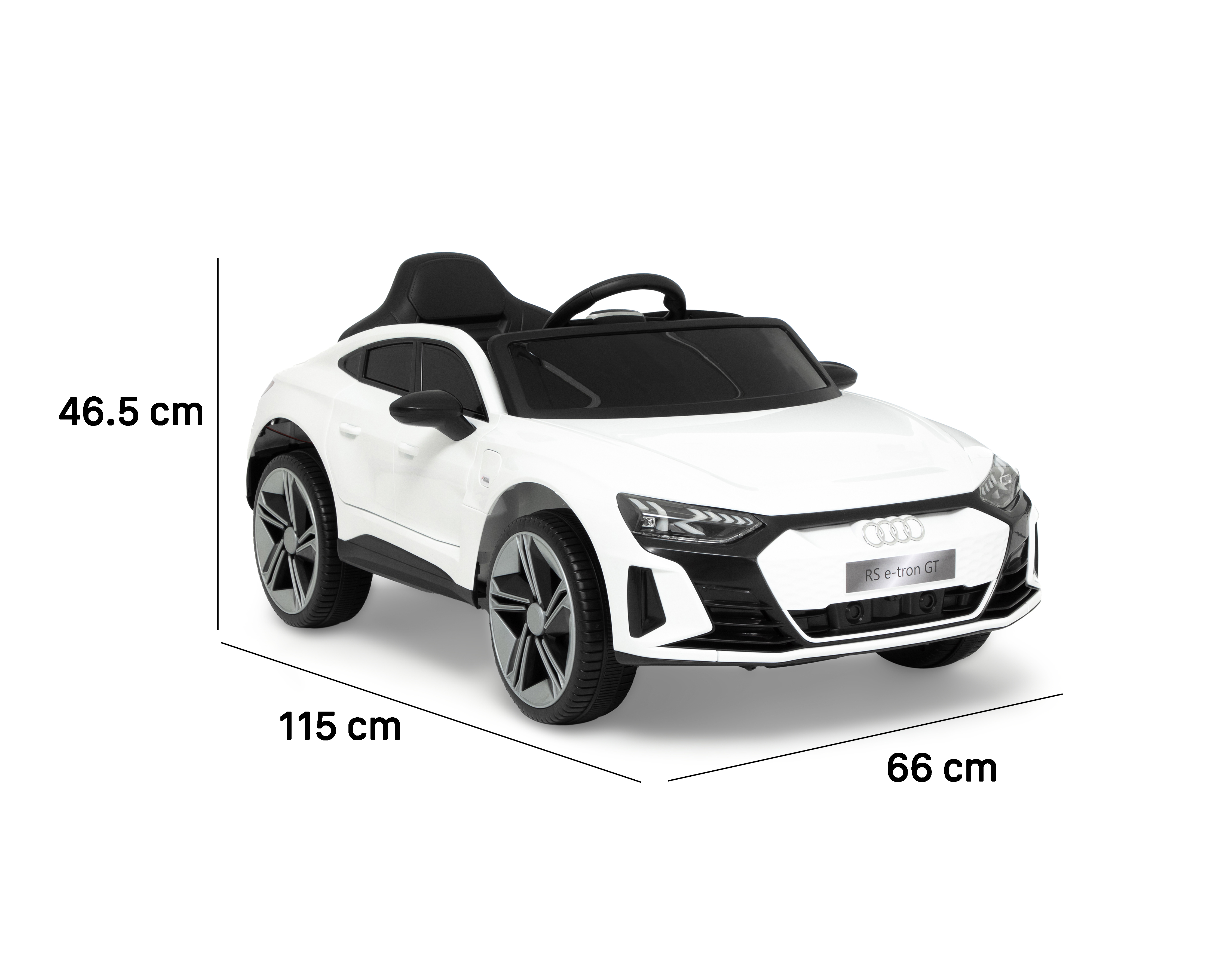 Foto 9 | Foto 9 | Montable Eléctrico Audi E-Tron GT Blanco
