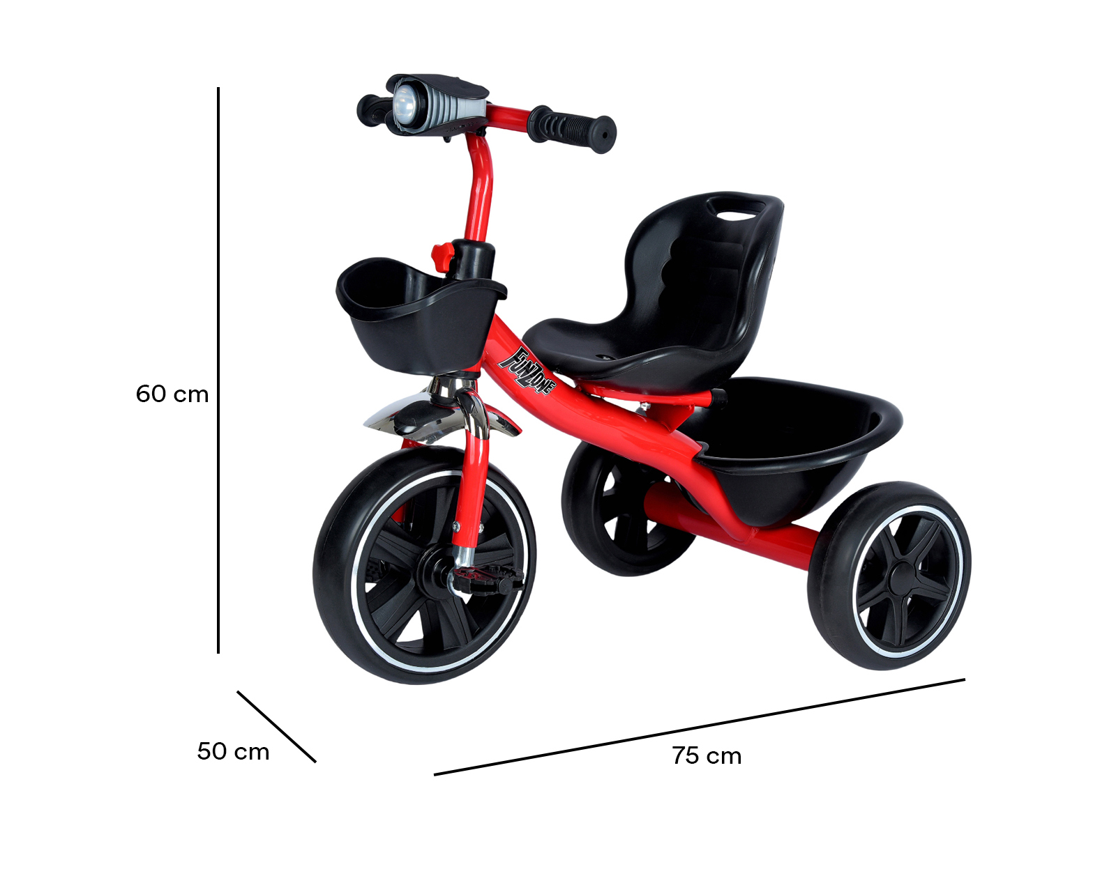 Foto 6 | Foto 6 | Triciclo Funzone Rojo