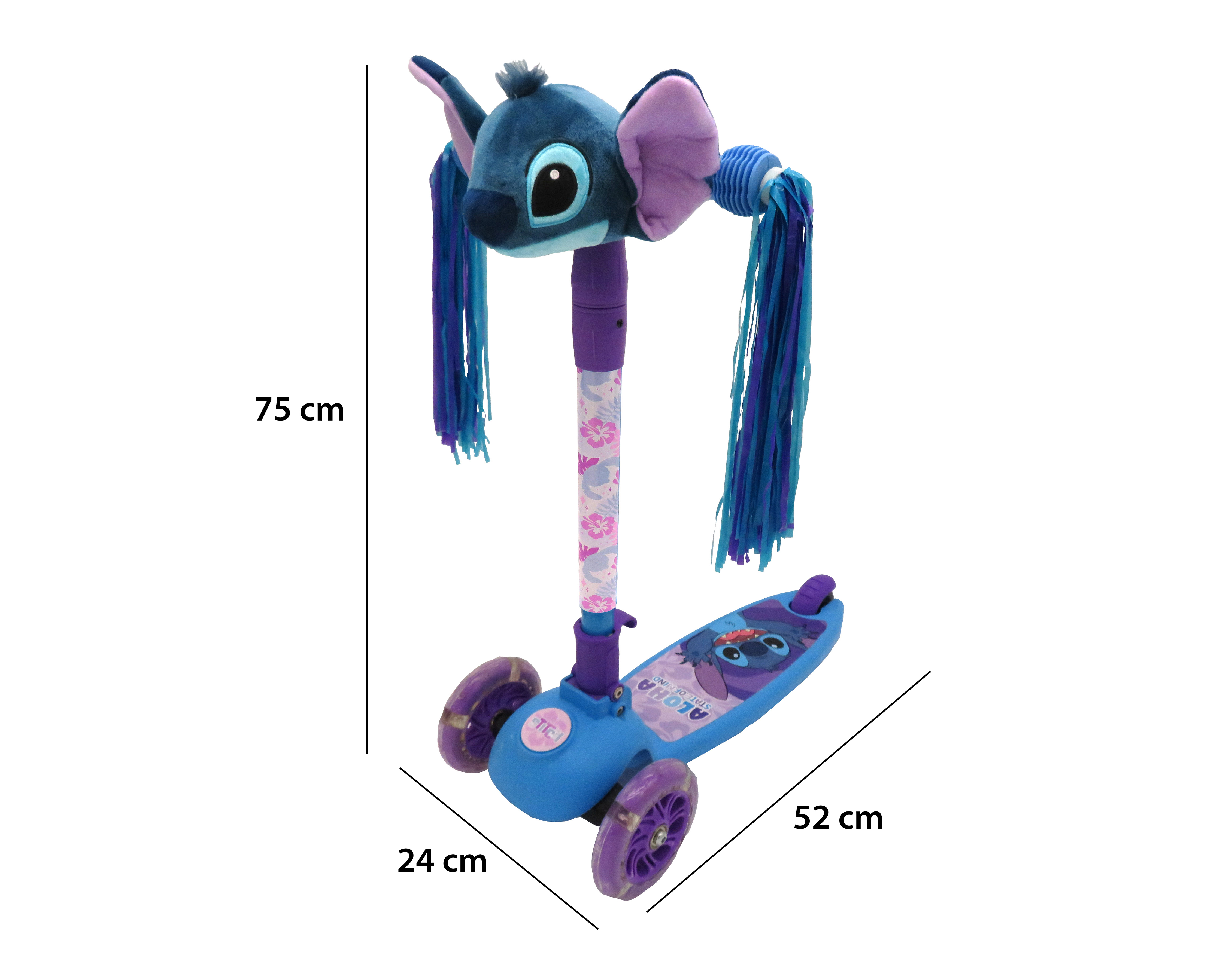 Foto 6 pulgar | Foto 5 | Scooter Infantil Disney Stitch Azul