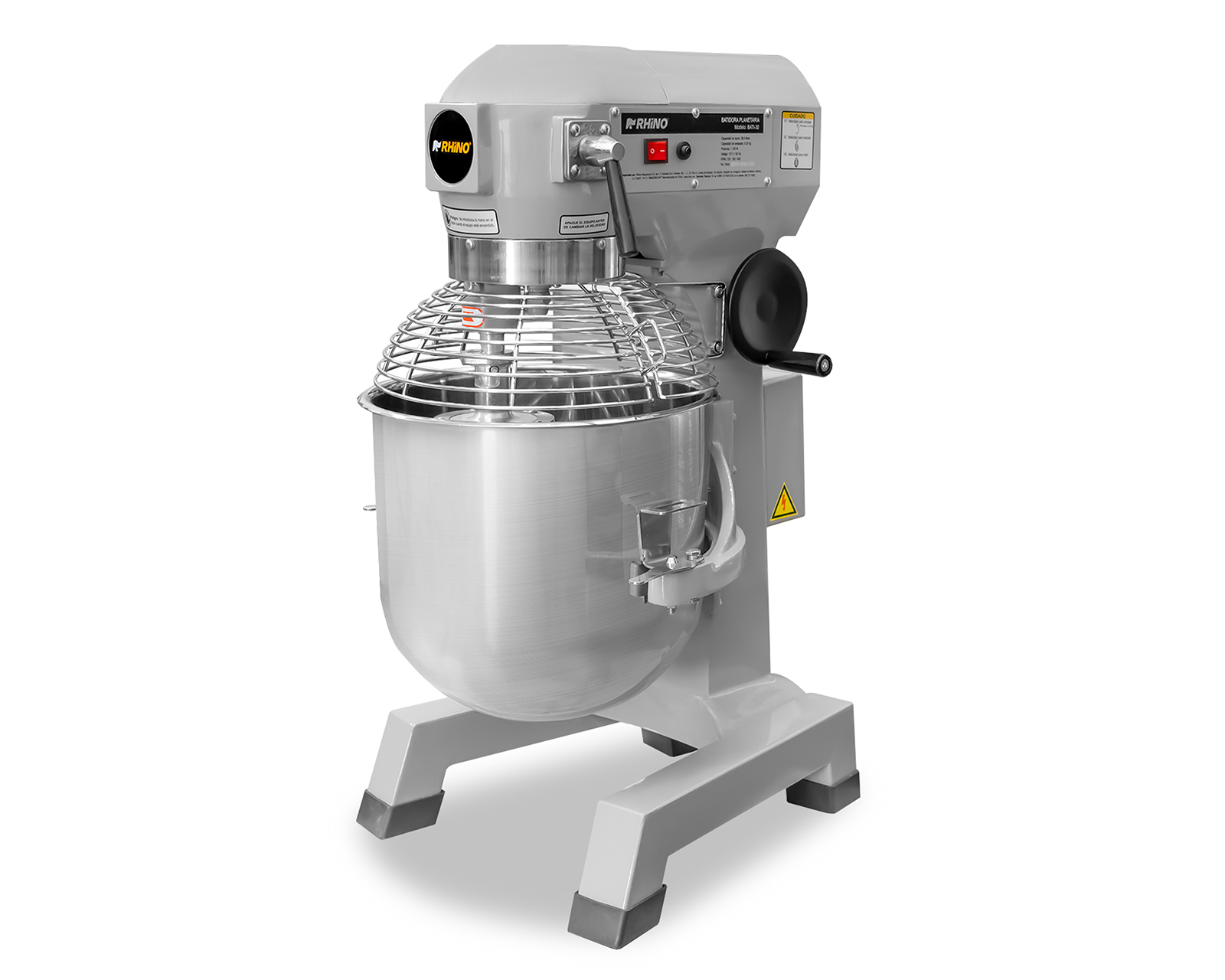 Batidora Industrial Rhino BATI-30 26.5L 1100W