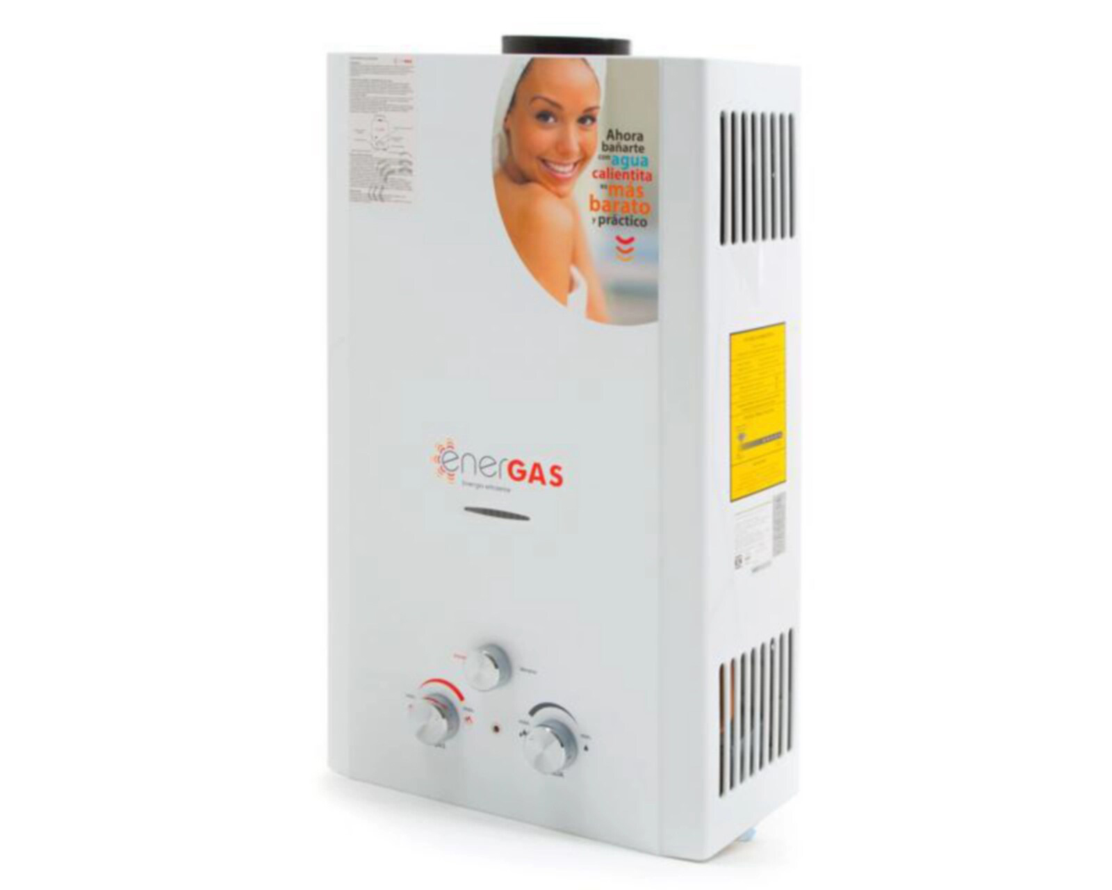 Foto 4 pulgar | Foto 3 | Calentador de Agua Instantáneo Energas EG-LP-12L 2 Servicios Gas LP