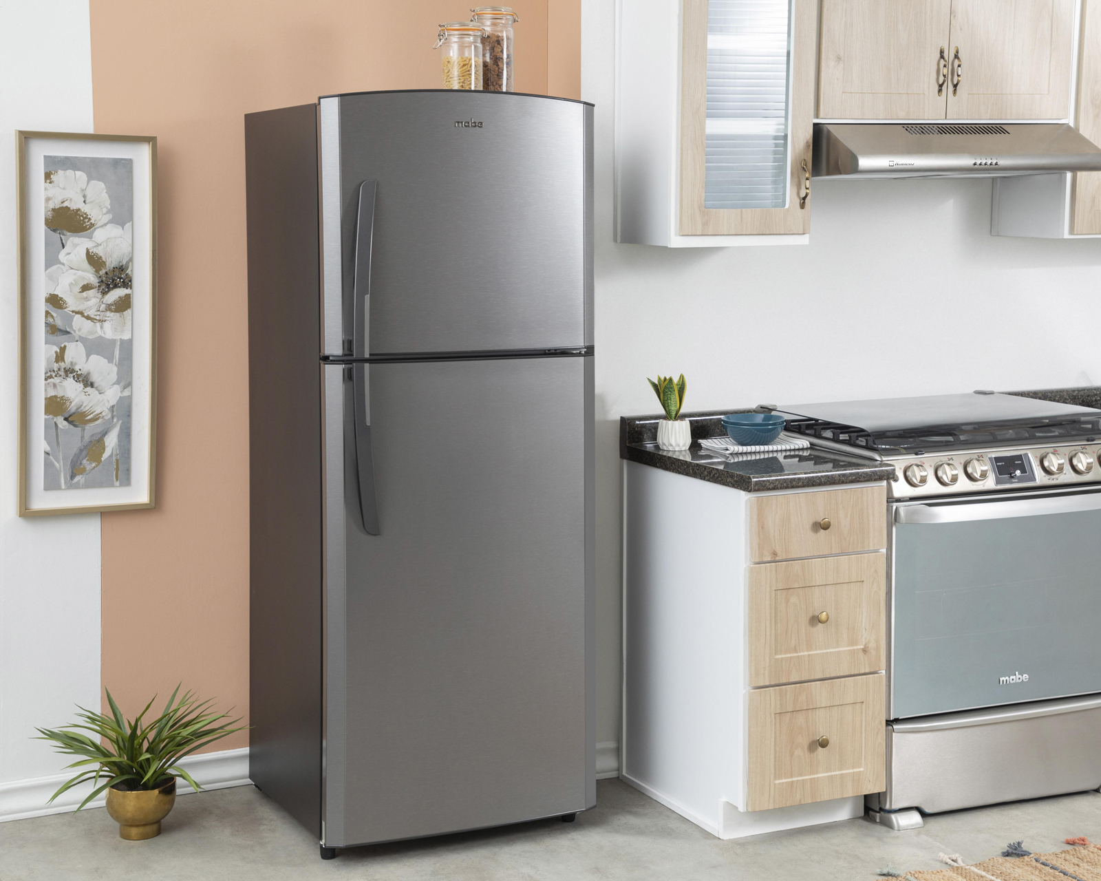 Foto 8 | Foto 8 | Refrigerador Mabe RME1436XMXE Top Mount 14 Pies Grafito