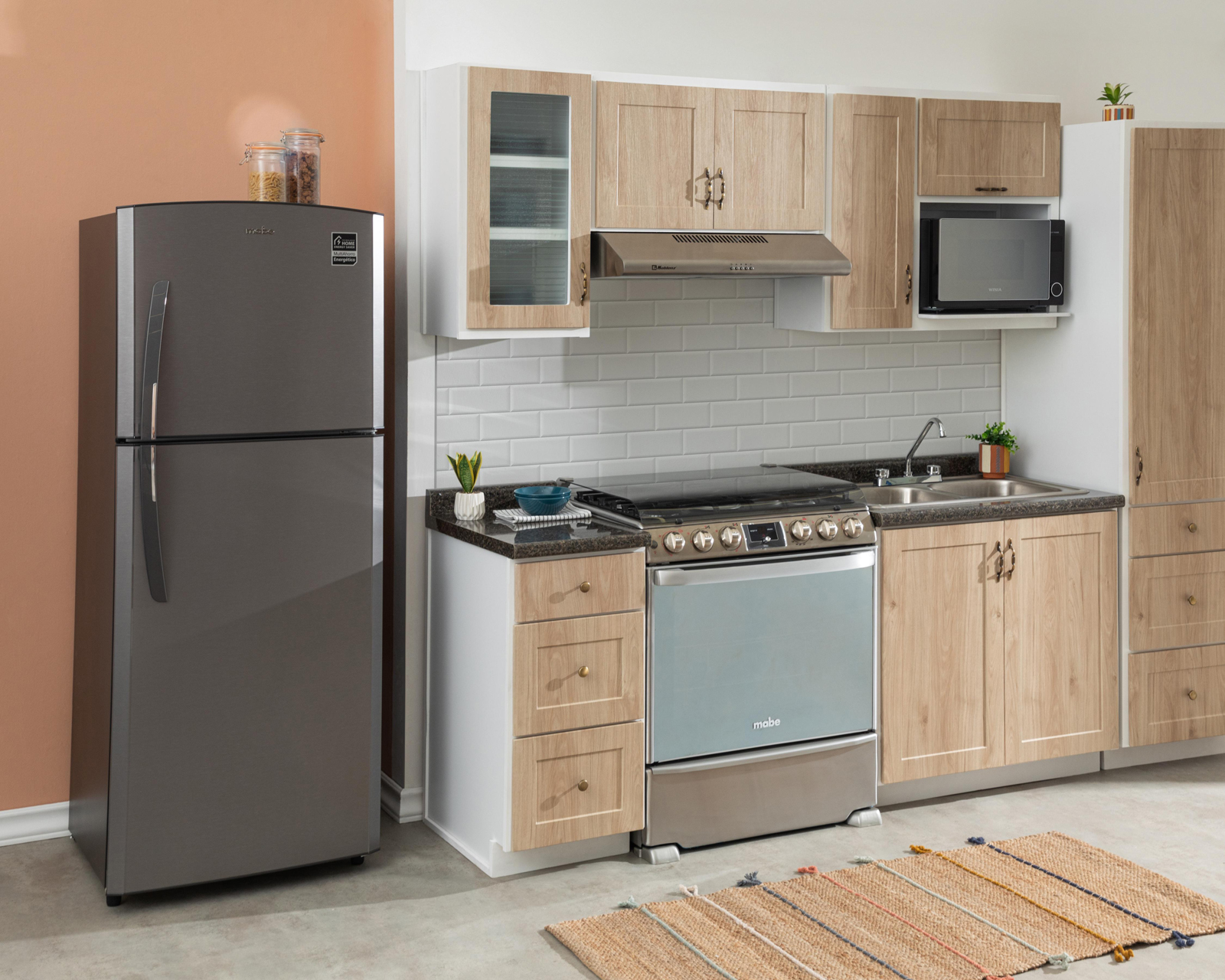 Foto 10 pulgar | Foto 9 | Refrigerador Mabe RME1436XMXE Top Mount 14 Pies Grafito