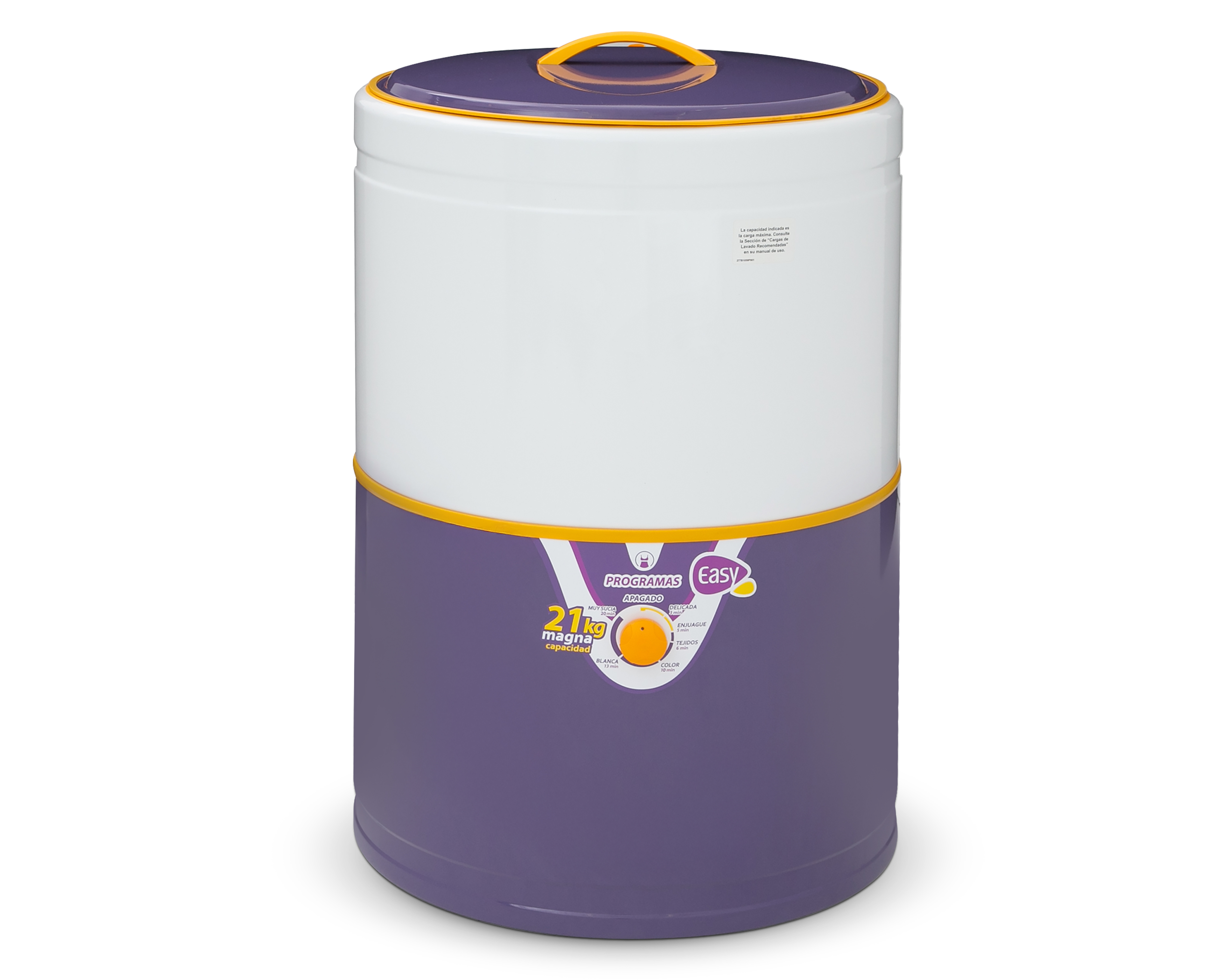 Lavadora Easy Redonda LRE21M 21 kg Morada