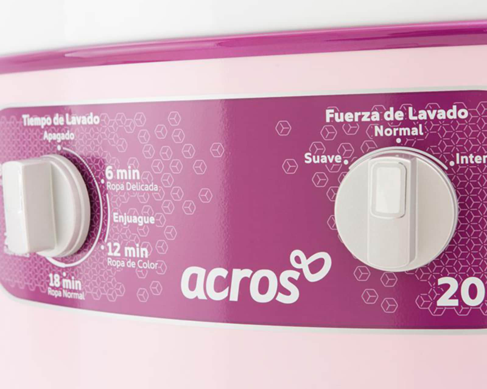 Foto 5 | Foto 5 | Lavadora Acros Redonda ALF2053ER 20 kg Rosa