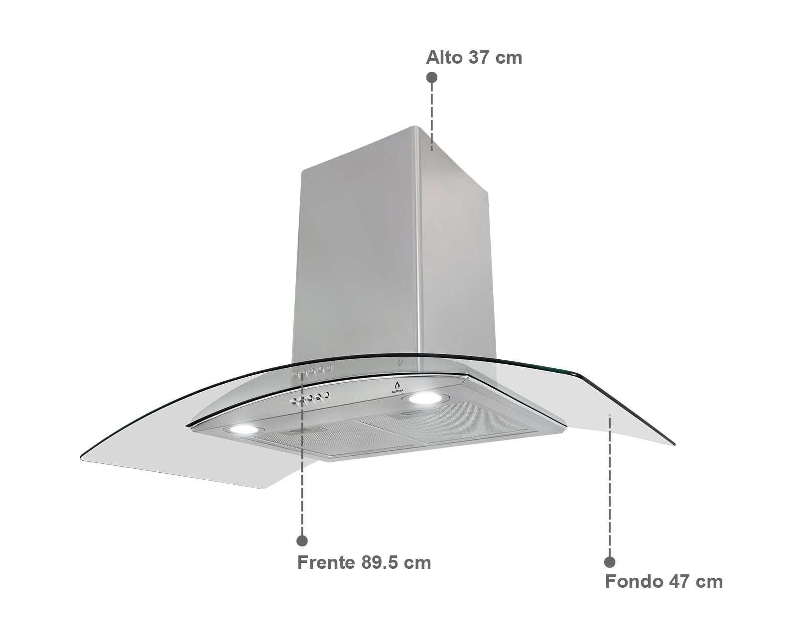 Foto 5 | Foto 5 | Campana Supra 30" de Pared Acero Inoxidable