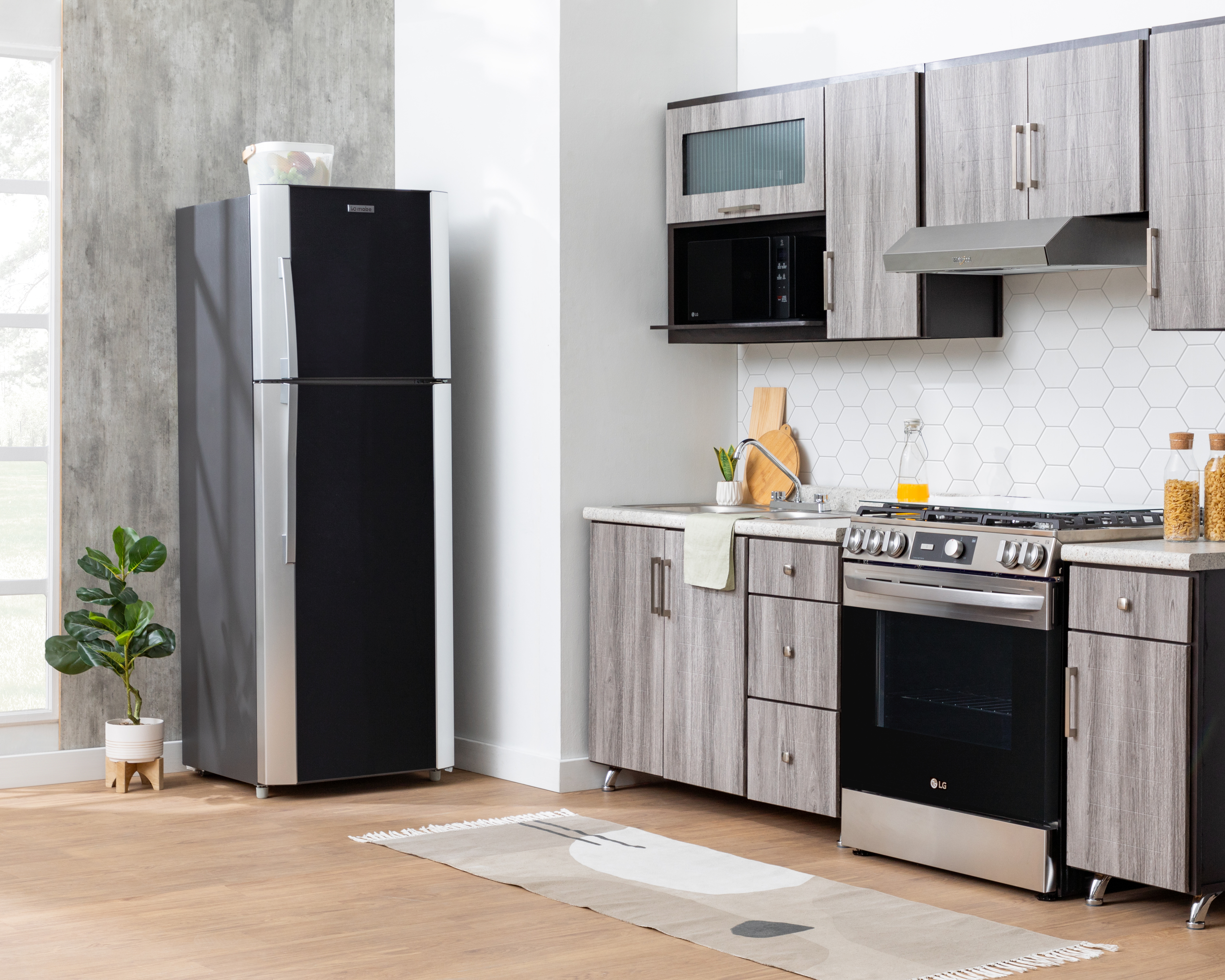 Foto 5 pulgar | Foto 4 | Refrigerador IO Mabe Top Mount 15 Pies Gris O1540YMXN3