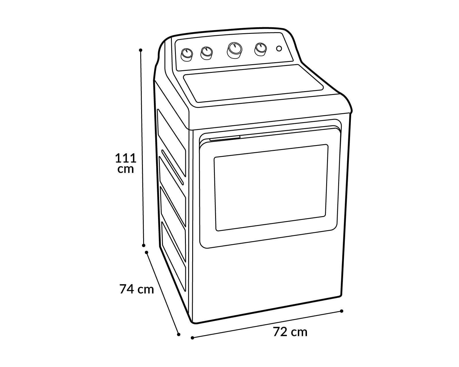 Foto 5 | Foto 5 | Secadora Maytag Automática 7MMGDC300DW 19 kg Blanca