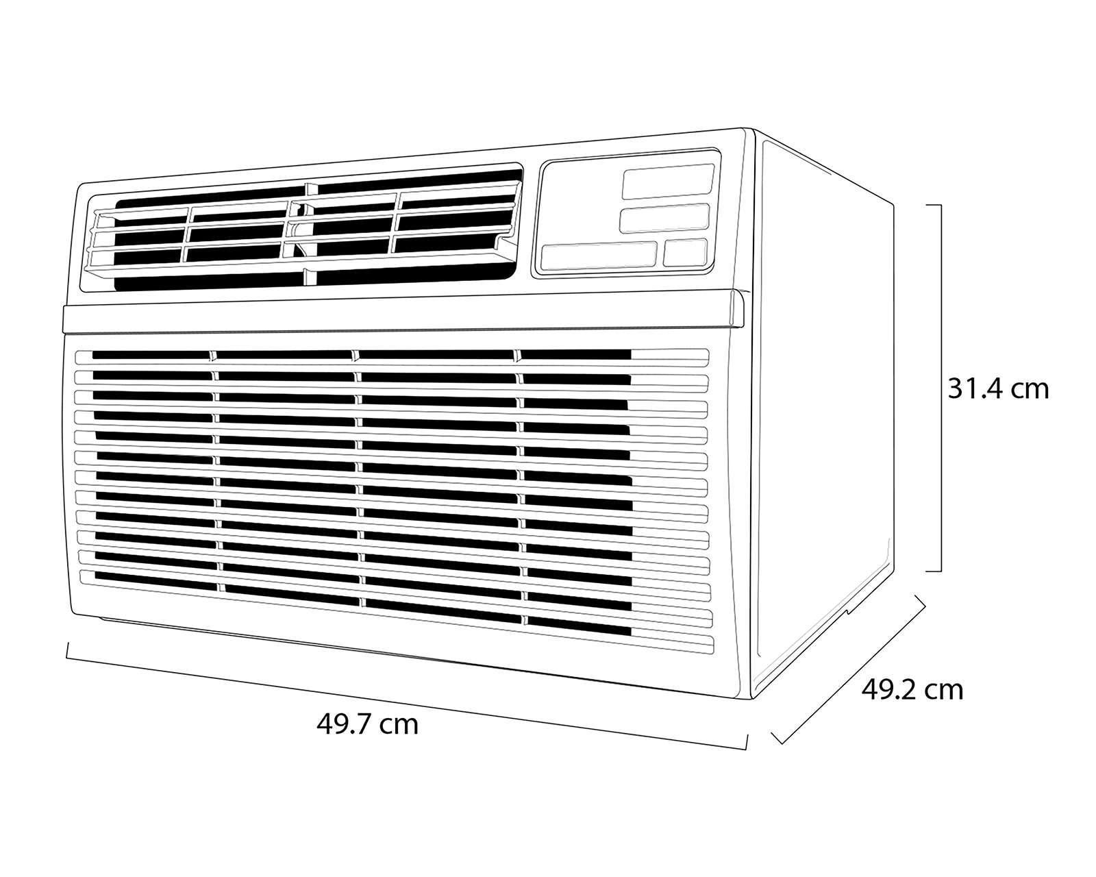 Foto 7 | Foto 7 | Aire Acondicionado de Ventana LG 2/3 Tonelada 115V Solo Frío W081CE