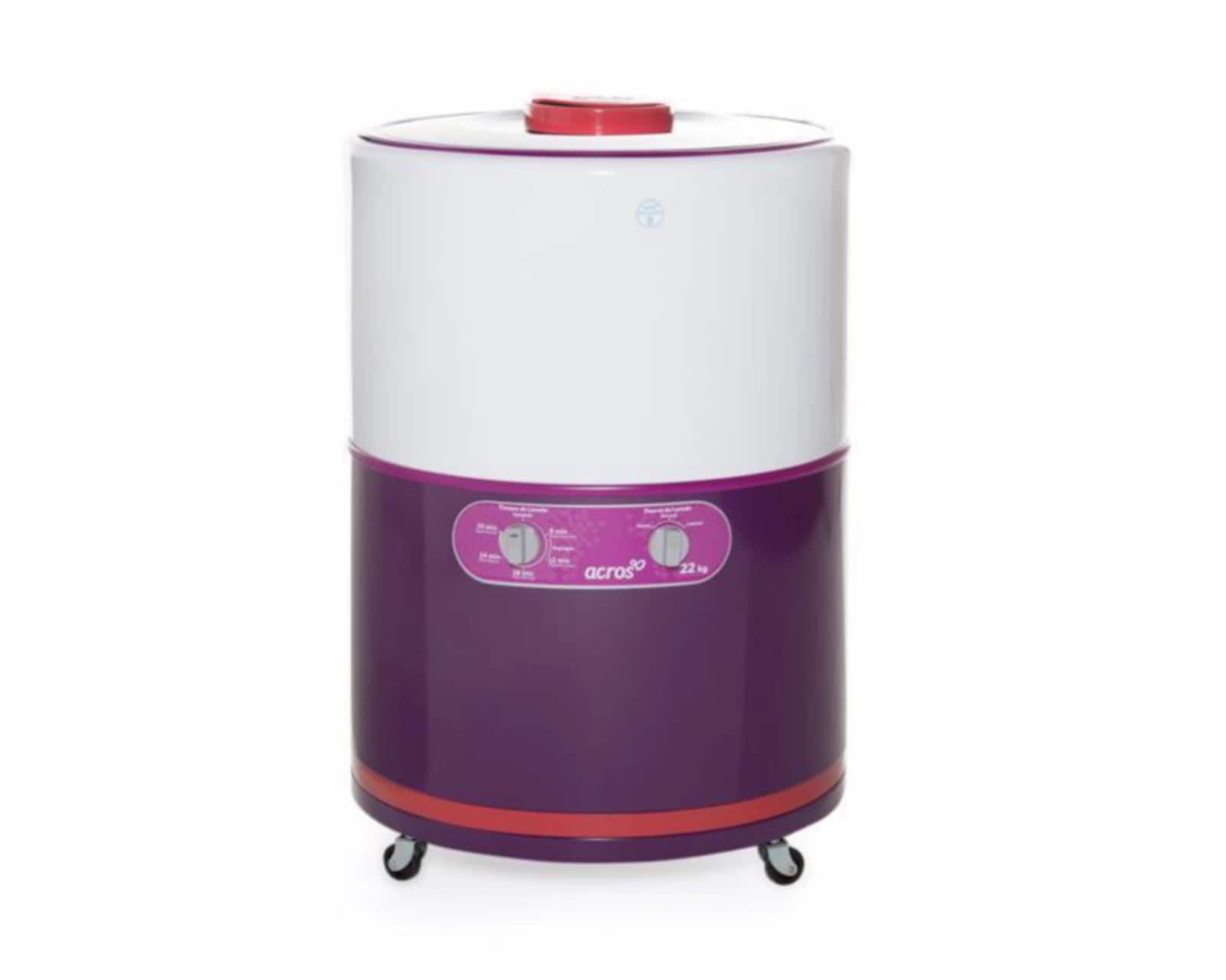 Lavadora Acros Redonda ALF2253EM 22 kg Morada
