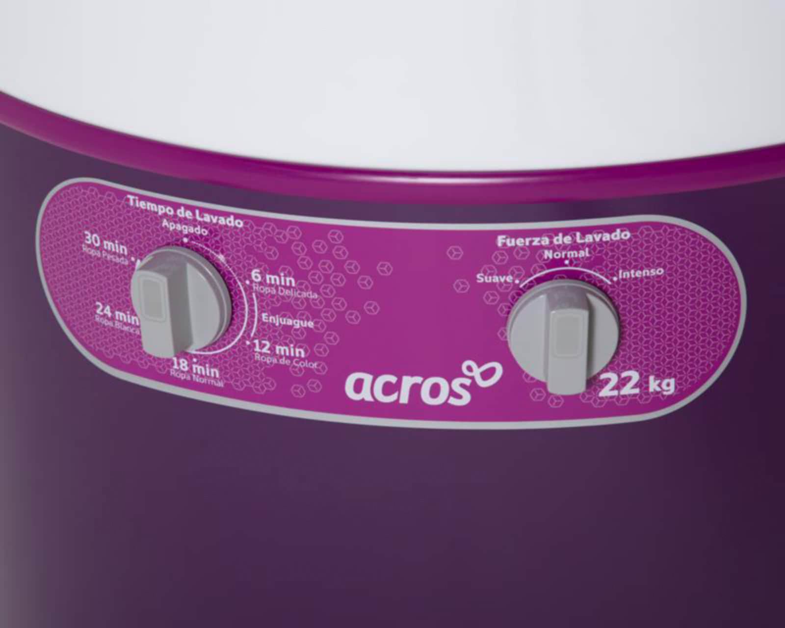Foto 2 | Foto 2 | Lavadora Acros Redonda ALF2253EM 22 kg Morada