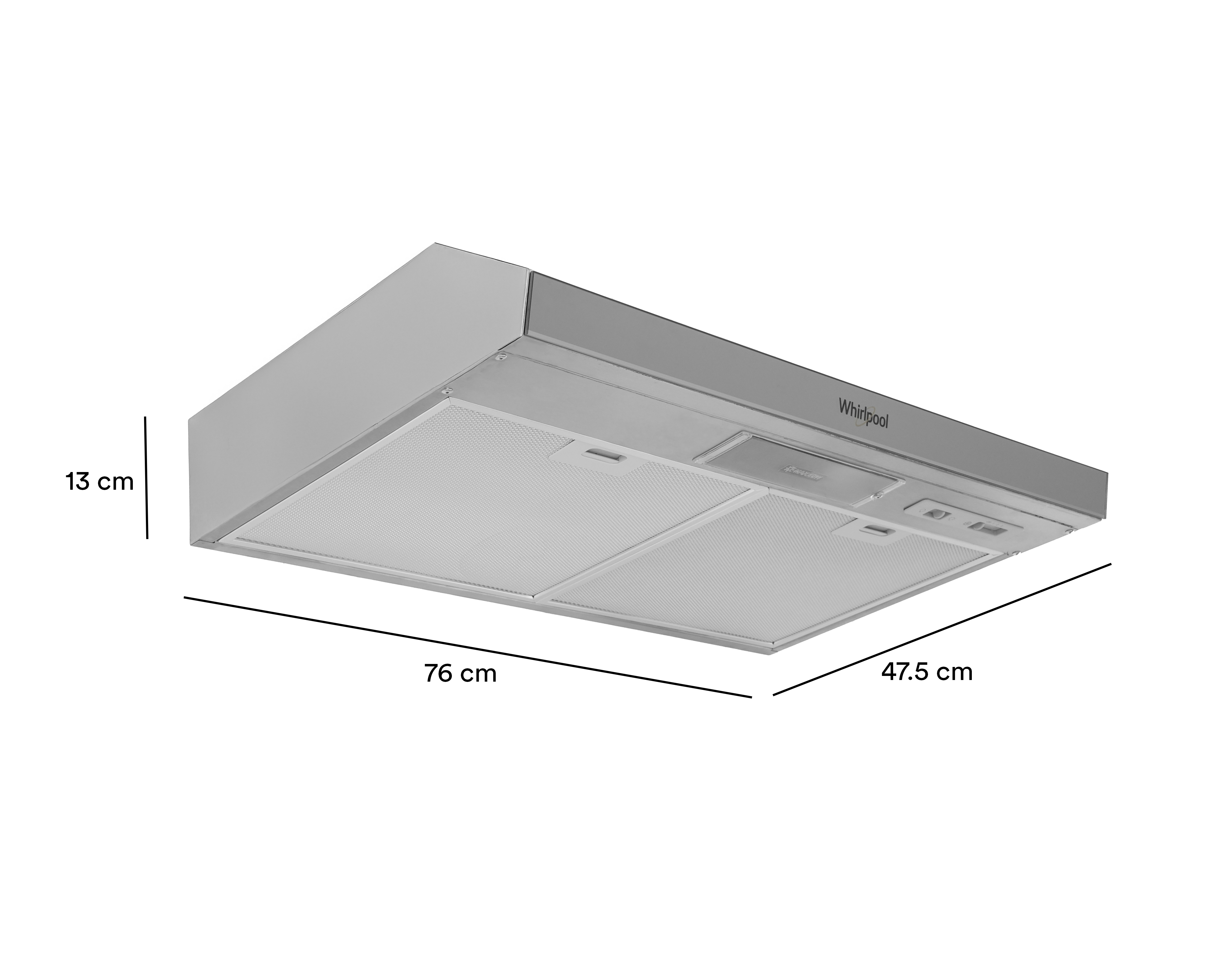 Foto 7 pulgar | Foto 6 | Campana Whirlpool 30" de Pared Acero Inoxidable