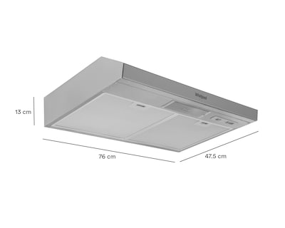 Foto 6 | Foto 6 | Campana Whirlpool 30" de Pared Acero Inoxidable