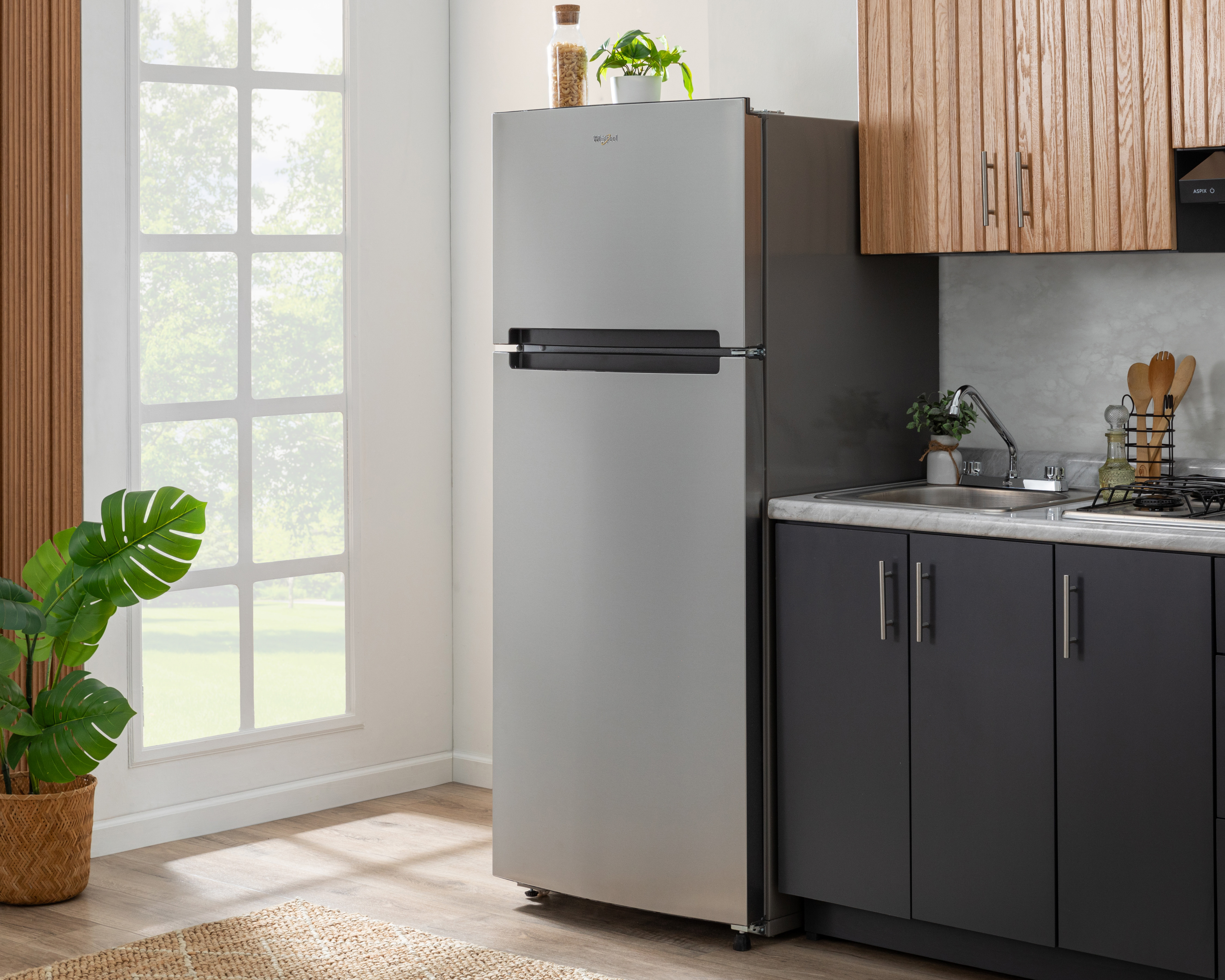 Foto 6 | Foto 6 | Refrigerador Whirlpool Top Mount 18 Pies Gris WT1818A