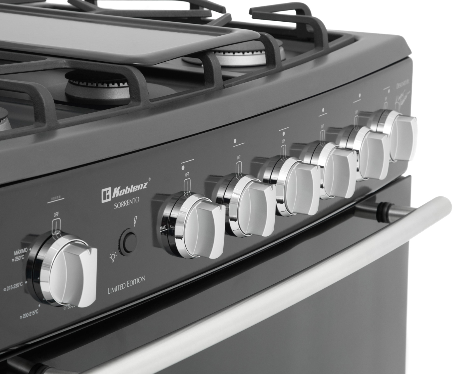 Foto 4 | Foto 4 | Estufa Koblenz de Piso 30" con 6 Quemadores de Gas Sorrento EK-501FNN