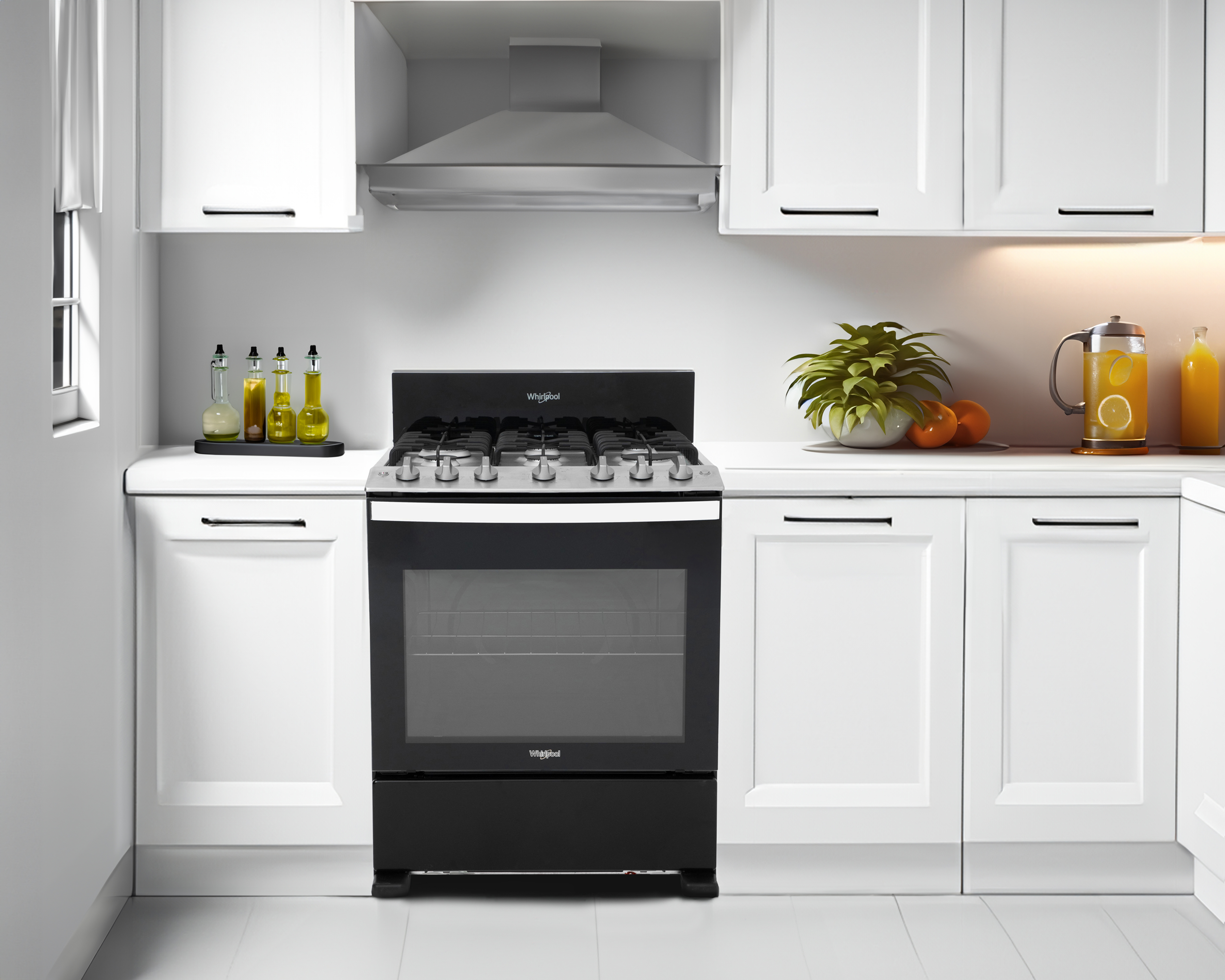 Foto 6 | Foto 6 | Estufa Whirlpool de Piso 30" con 6 Quemadores de Gas WFR3100B