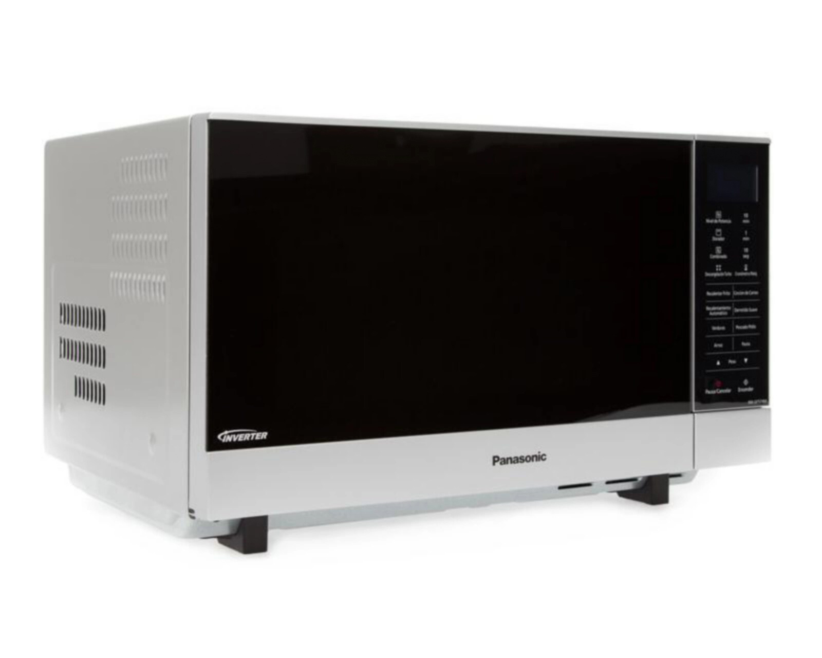 Foto 3 pulgar | Foto 2 | Microondas Panasonic 1 Pie NN-GF574MRPH Negro