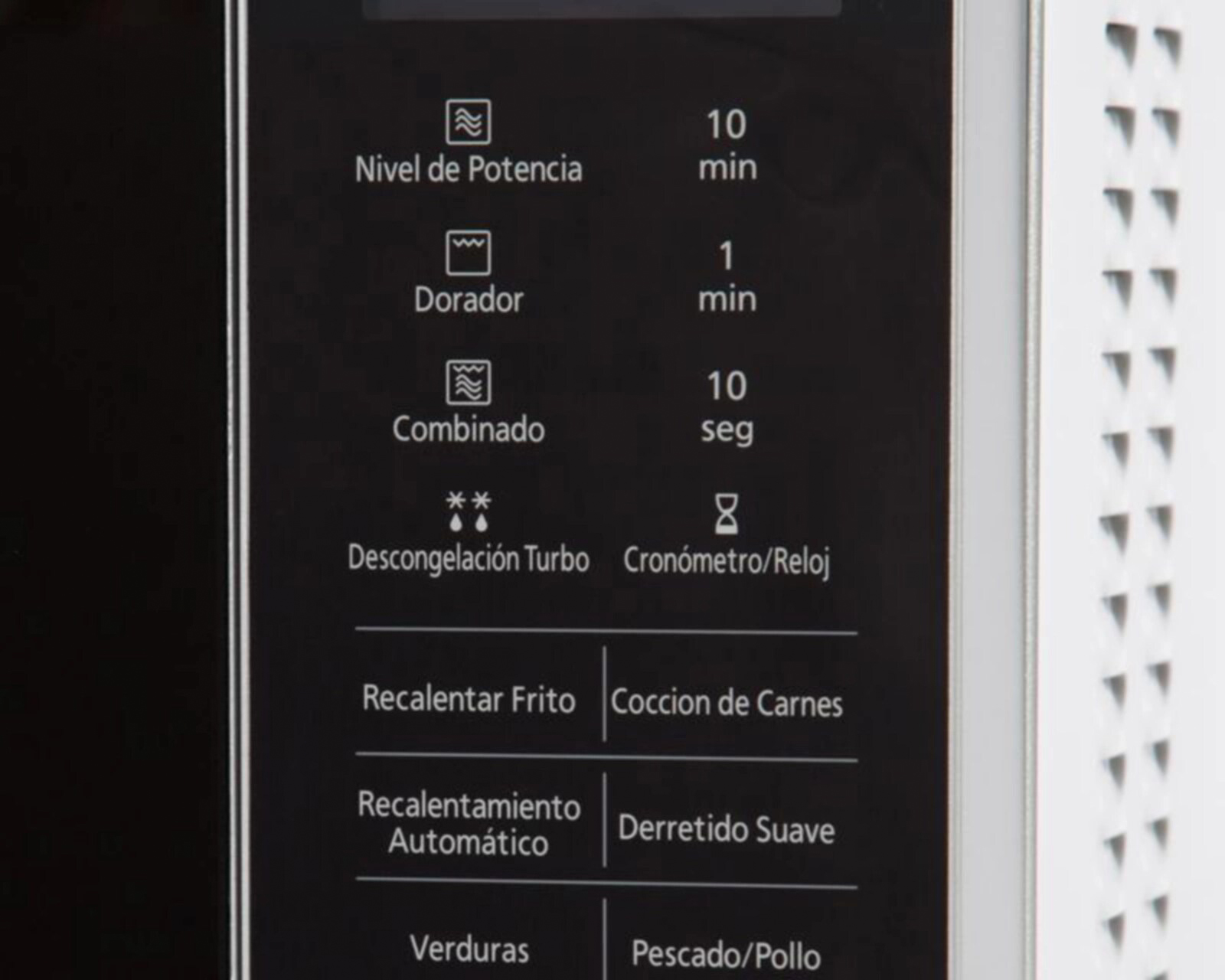 Foto 4 | Foto 4 | Microondas Panasonic 1 Pie NN-GF574MRPH Negro
