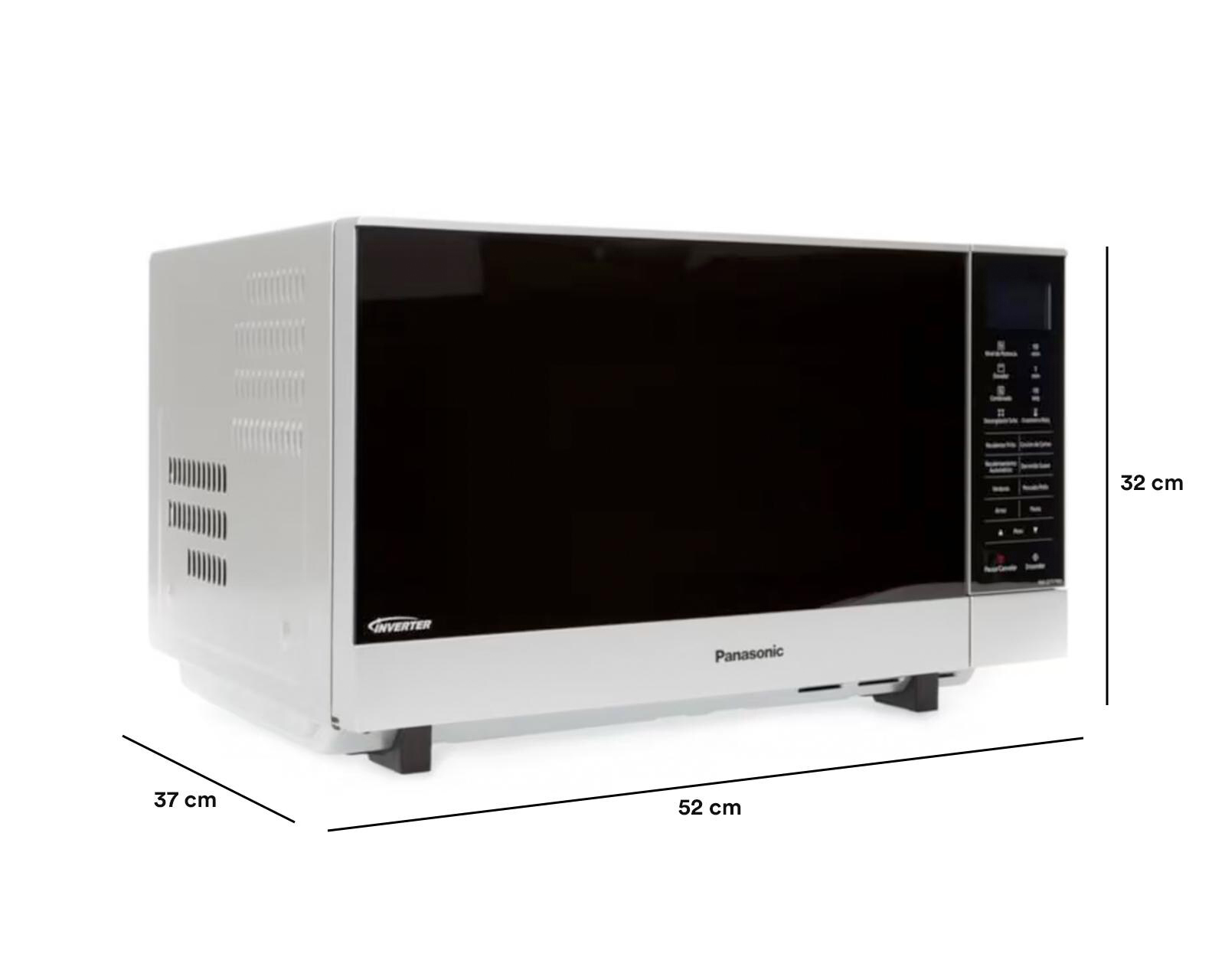 Foto 6 pulgar | Foto 5 | Microondas Panasonic 1 Pie NN-GF574MRPH Negro