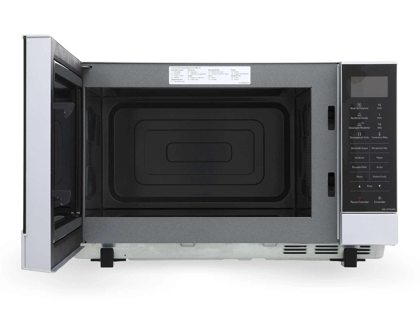 Foto 5 pulgar | Foto 4 | Horno de Microondas Panasonic 1.0 Pies NN-SF564MRPH Plateado