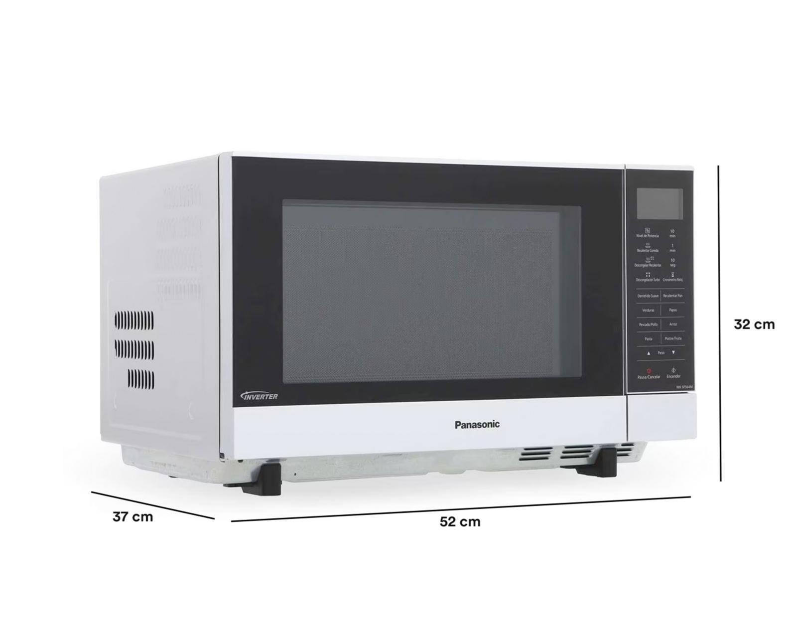 Foto 7 | Foto 7 | Horno de Microondas Panasonic 1.0 Pies NN-SF564MRPH Plateado