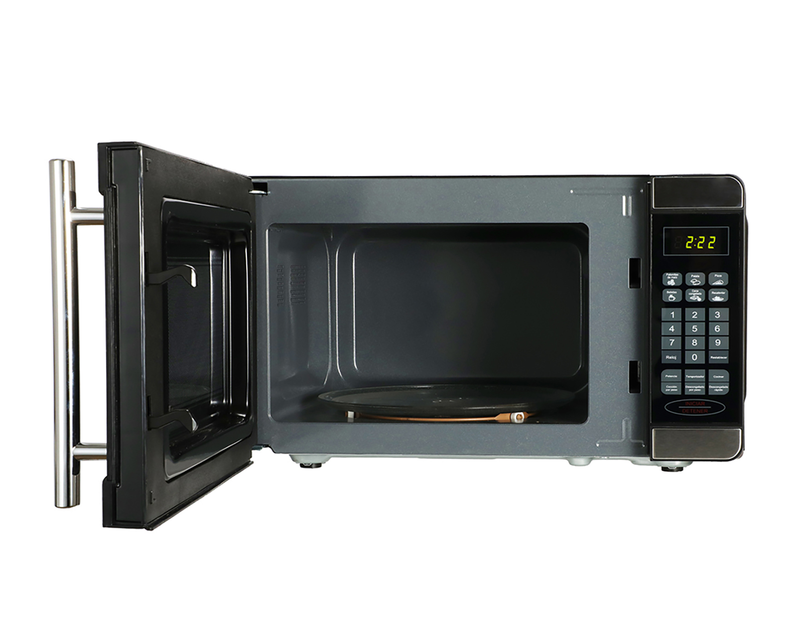 Foto 4 pulgar | Foto 3 | Horno de Microondas Oster 0.7 Pies OGYW3701 Plateado