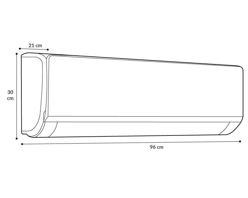 Foto 3 pulgar | Foto 2 | Minisplit Mirage Inverter 1.5 Toneladas 220V Solo Frío SETCMF181K