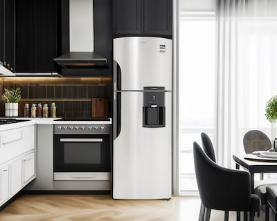 Foto 7 | Foto 7 | Refrigerador Mabe Top Mount 15 Pies Plateado RMS400IAMRX0