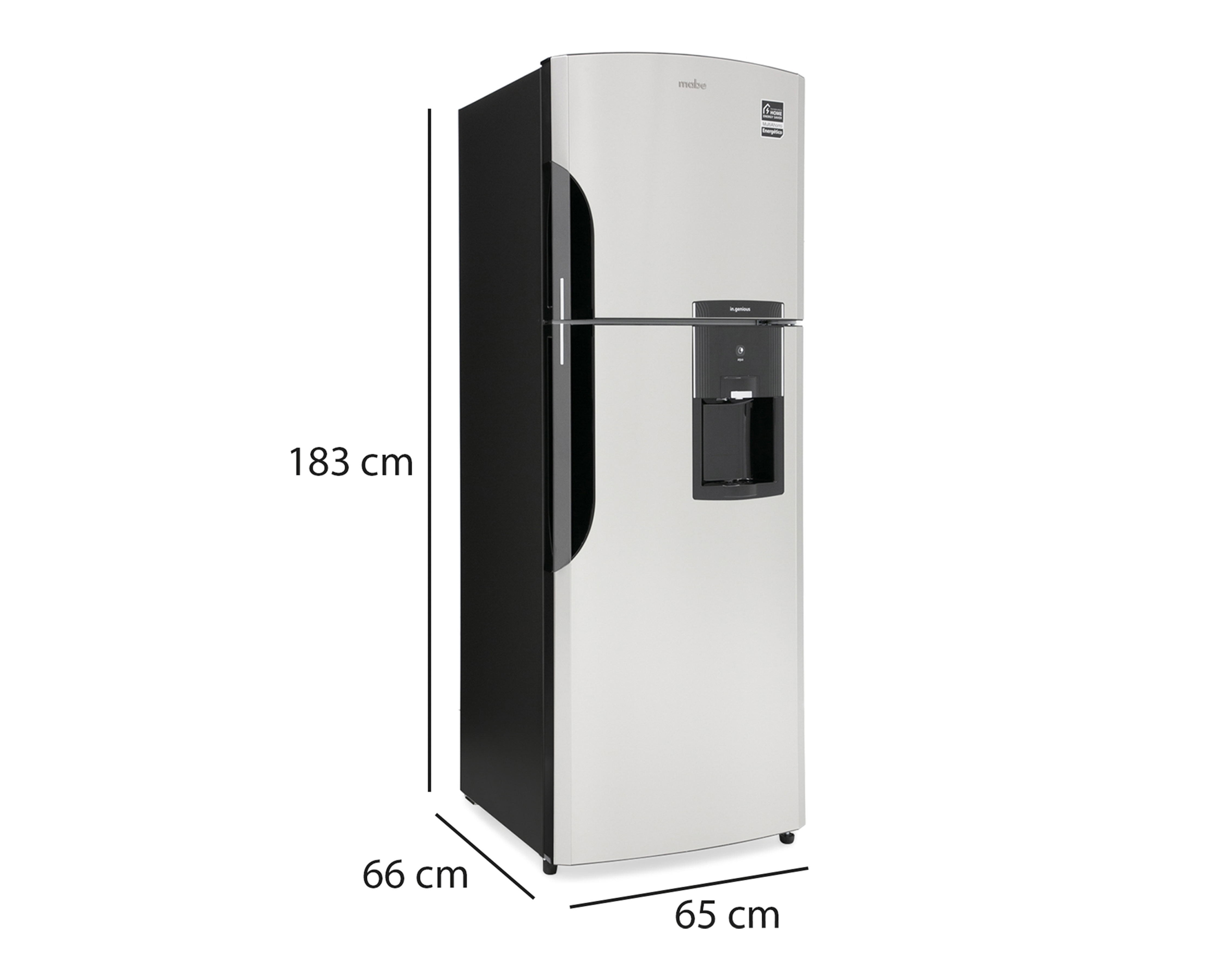 Foto 9 pulgar | Foto 8 | Refrigerador Mabe Top Mount 15 Pies Plateado RMS400IAMRX0
