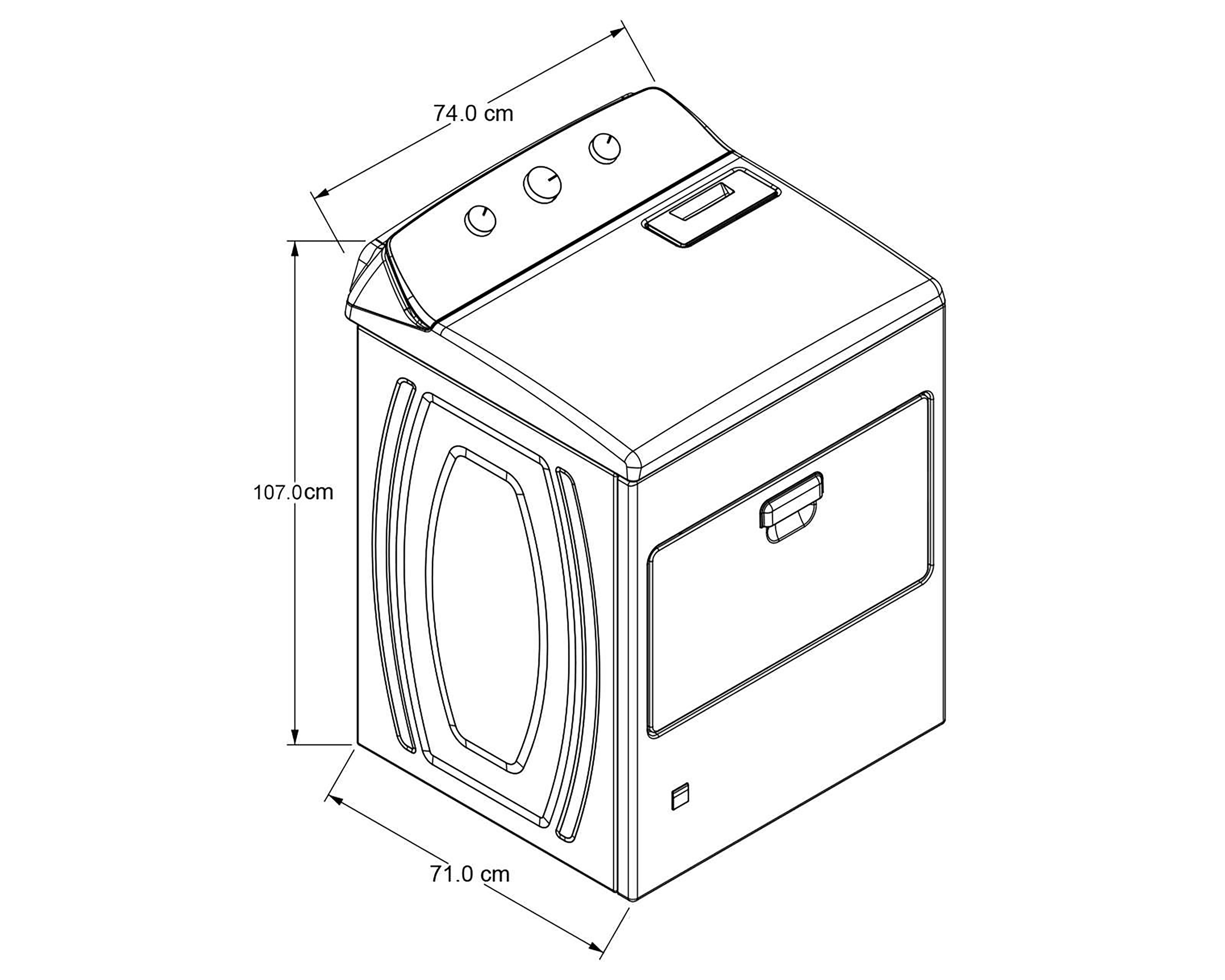 Foto 7 | Foto 7 | Secadora Whirlpool Automática 7MWGD1930JM 20 kg Blanca
