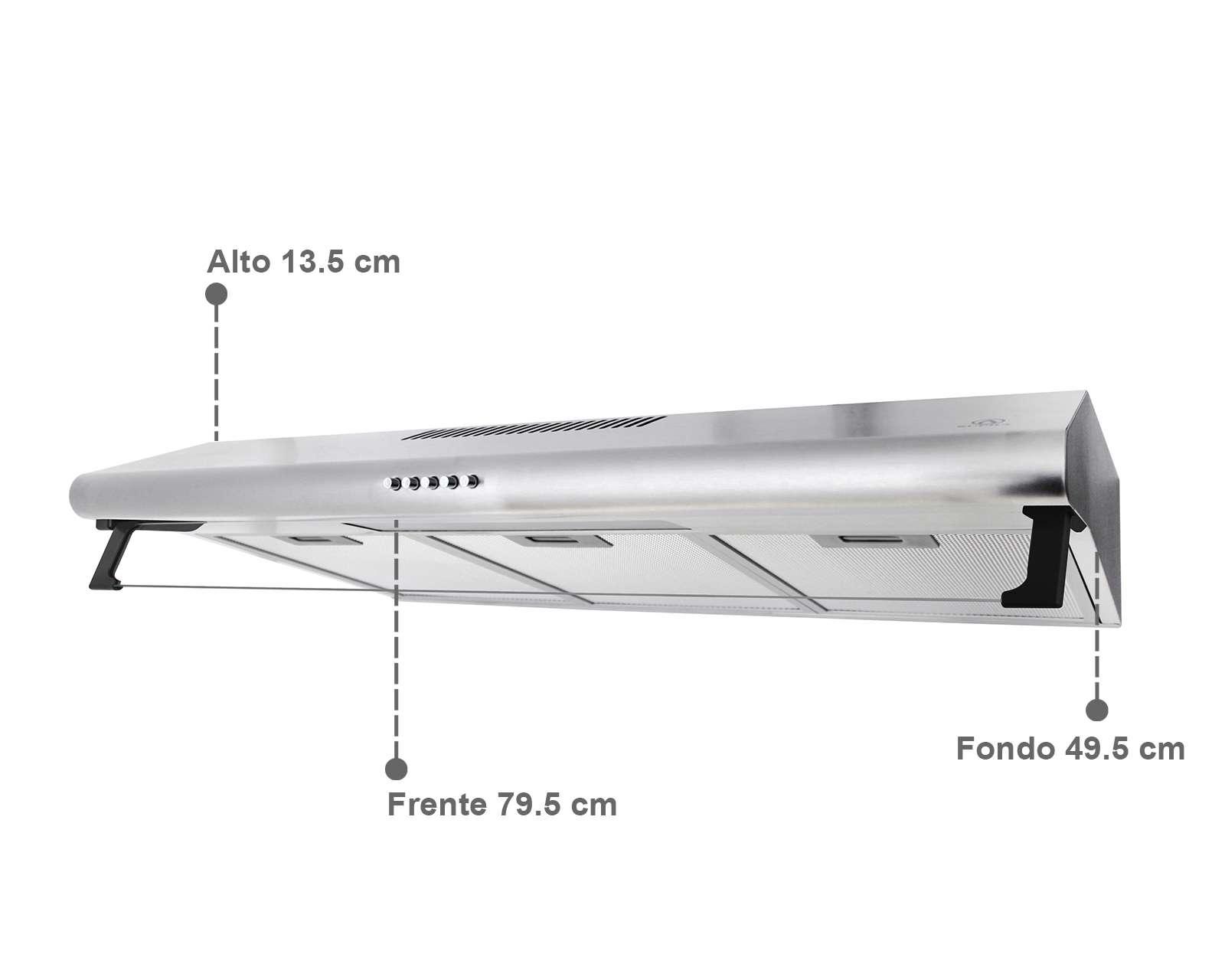 Foto 7 | Foto 7 | Campana Supra 30" de Pared Acero Inoxidable