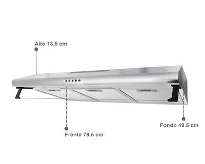Foto 7 | Foto 7 | Campana Supra 30" de Pared Acero Inoxidable
