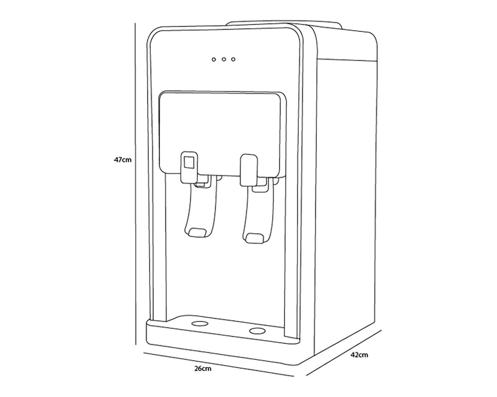 Foto 6 pulgar | Foto 5 | Enfriador de Agua Dace EAM04 de Mesa
