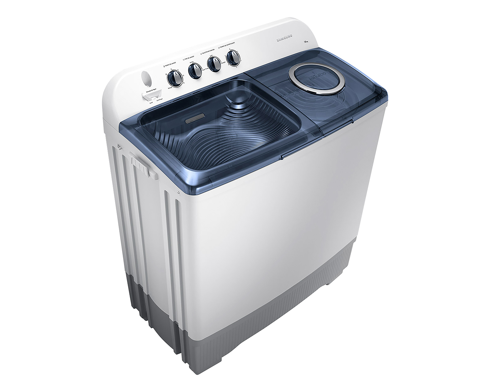 Foto 4 pulgar | Foto 3 | Lavadora Samsung Dos Tinas WT18K5200MB/AX 18 kg Gris