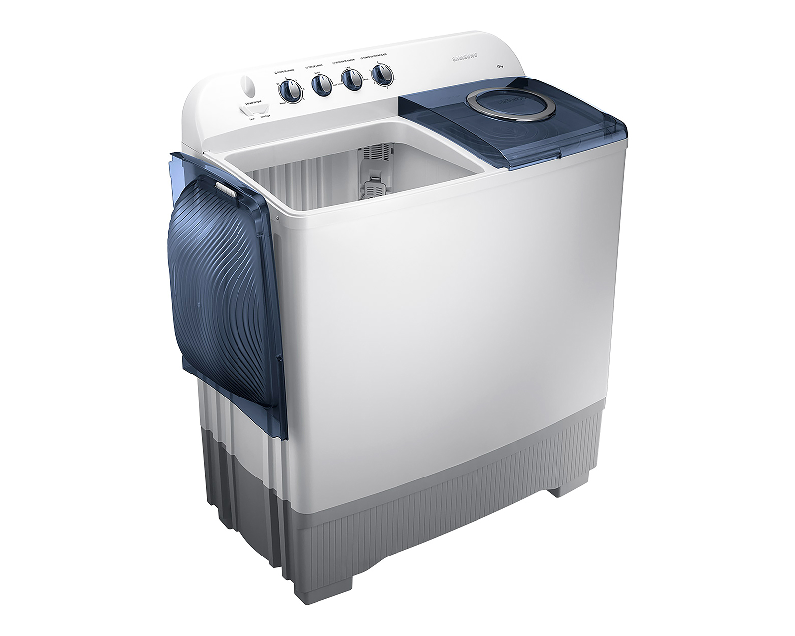 Foto 5 | Foto 5 | Lavadora Samsung Dos Tinas WT18K5200MB/AX 18 kg Gris