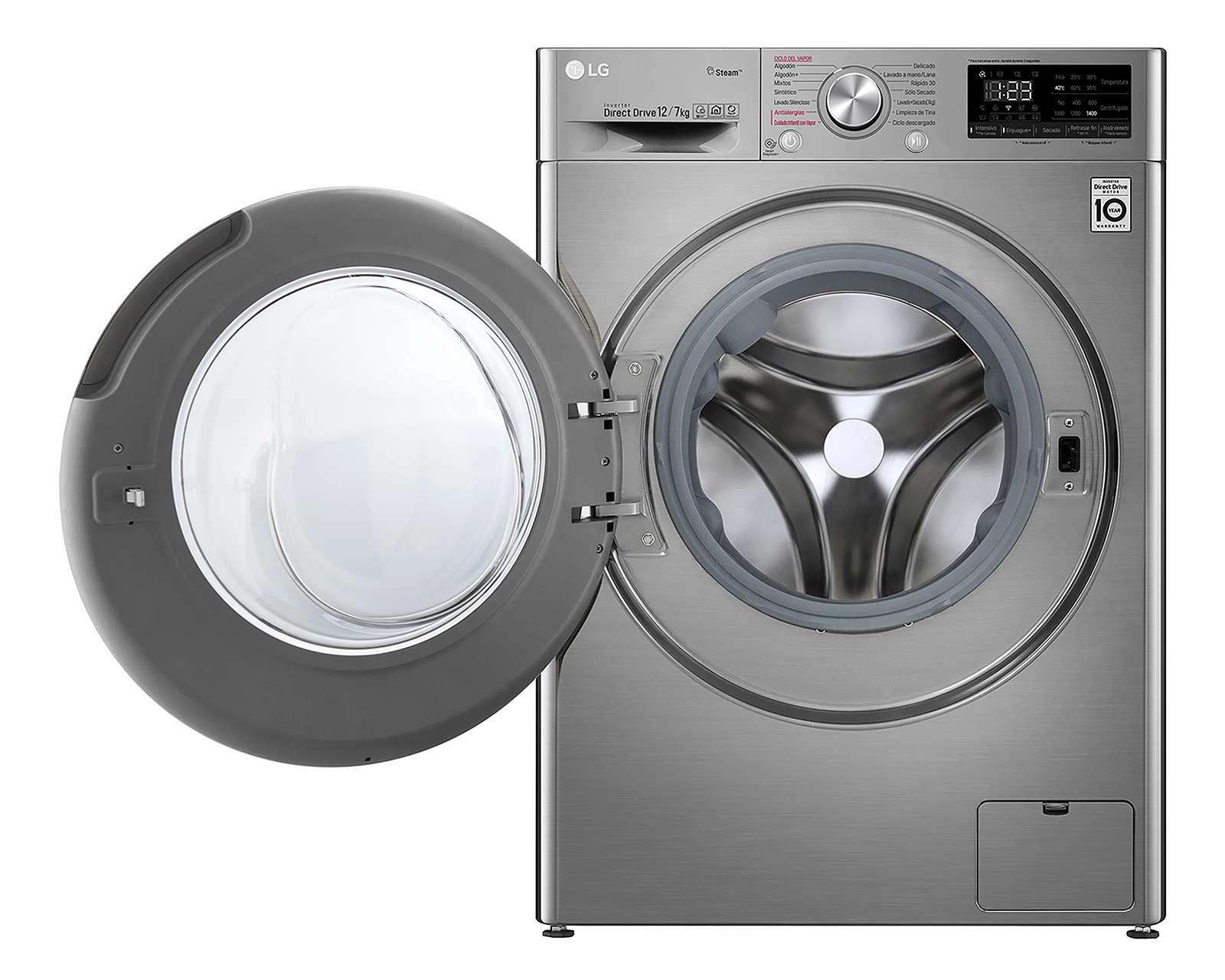 Foto 4 | Foto 4 | Lavasecadora LG Digital WD12VVC4S6S 12kg / 7kg Acero Inoxidable