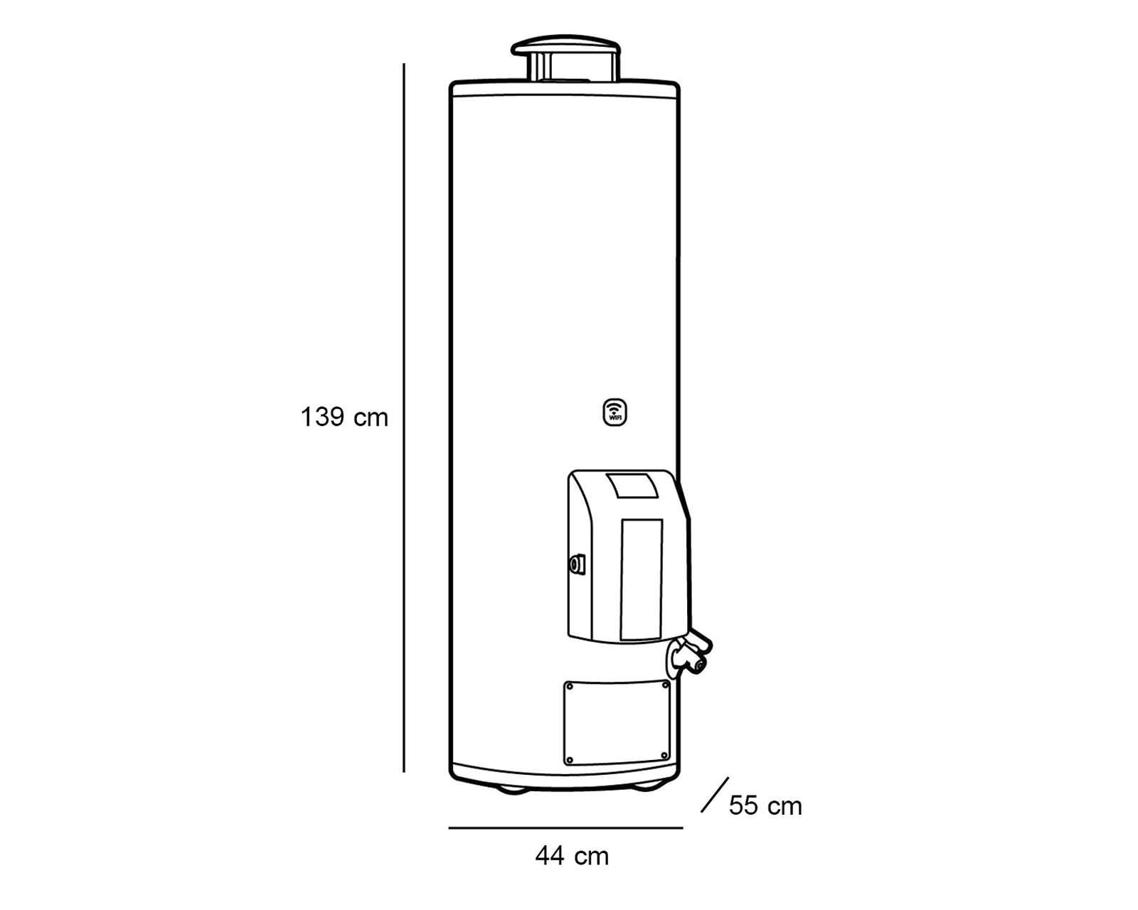 Foto 5 pulgar | Foto 4 | Calentador de Agua de Depósito Calorex G-30 Sin Piloto 3 Servicios Gas Natural