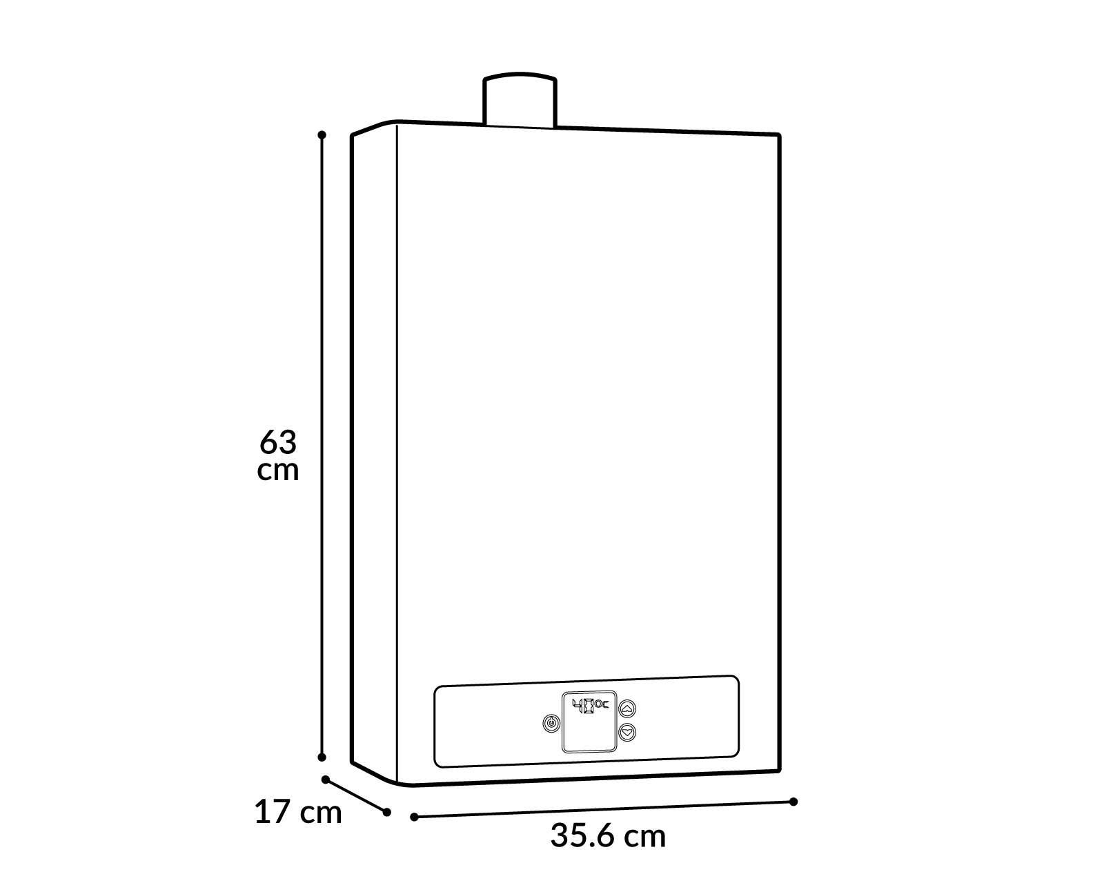 Foto 4 | Foto 4 | Calentador de Agua Instantáneo Calorex COXDPI-14 2 Servicios Gas LP