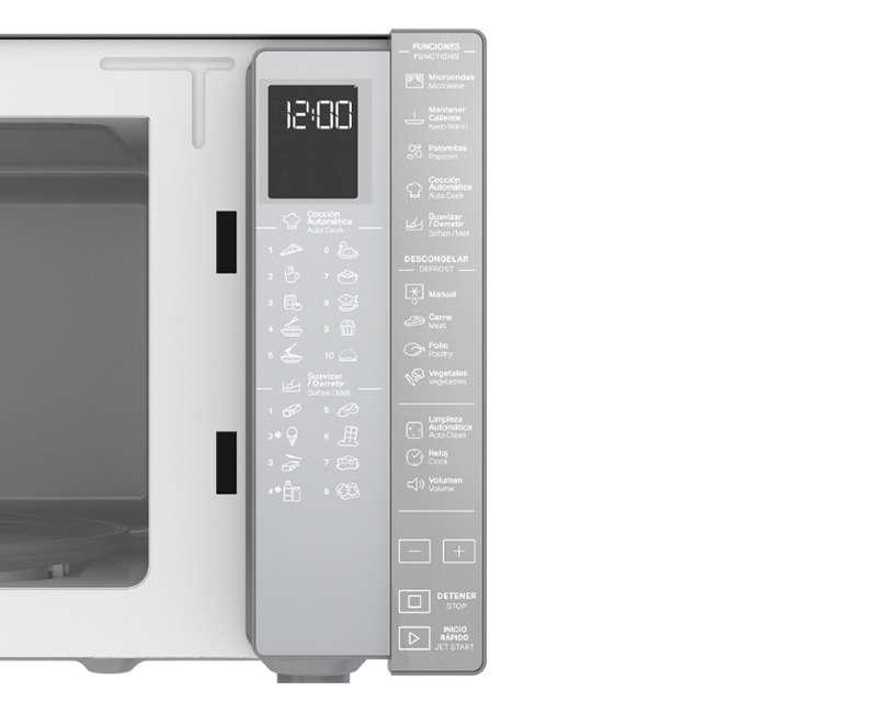 Foto 6 | Foto 6 | Horno de Microondas Whirlpool 1.1 Pies WM1811D Plateado